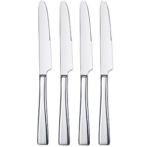 Edge Table Knives, Stainless Steel, Set of 4