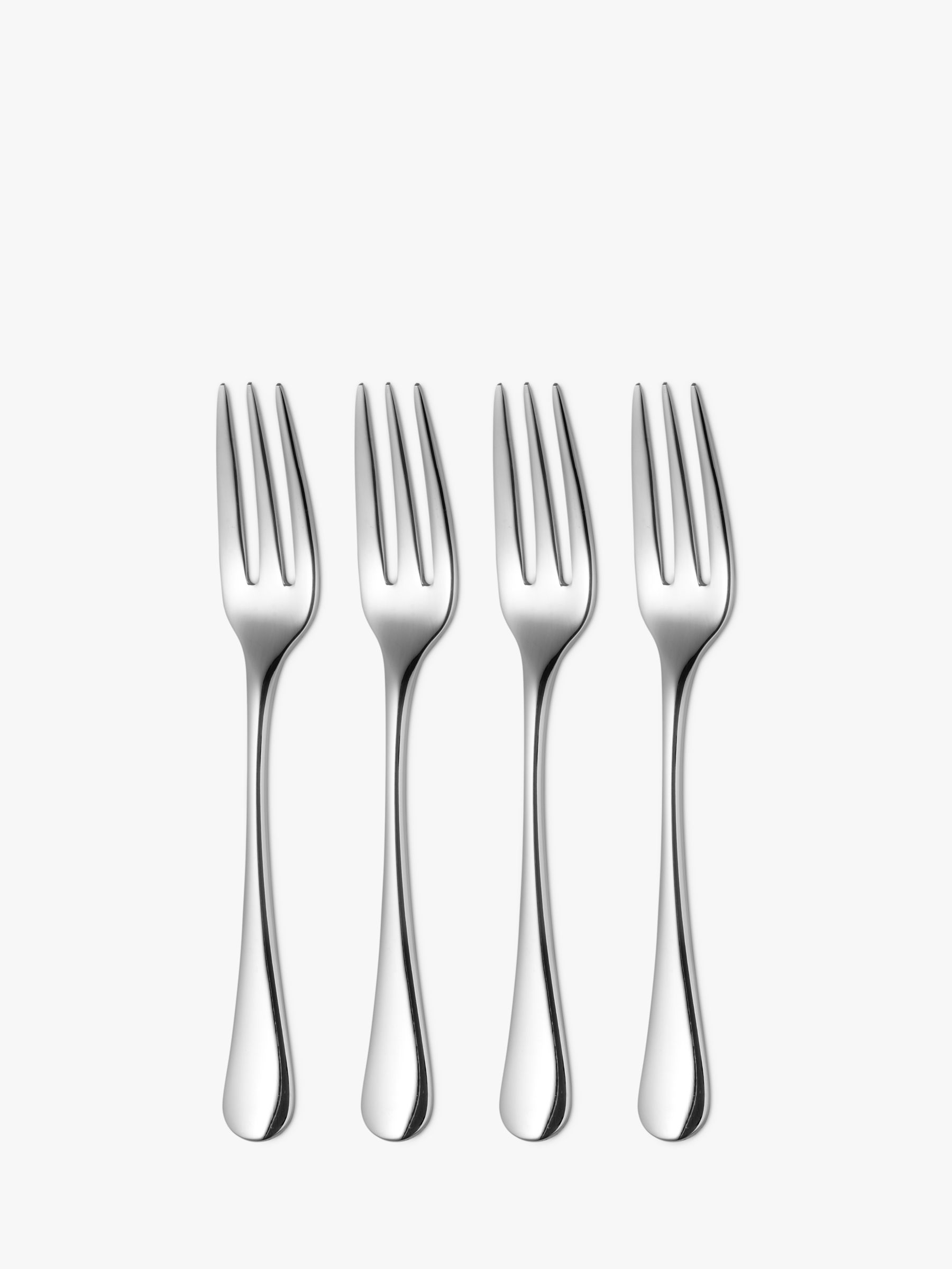 Radford Pastry Forks, Stainless Steel, 4-Piece