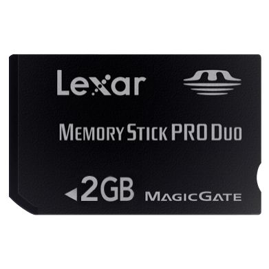Lexar Memory Stick Pro Duo 2GB