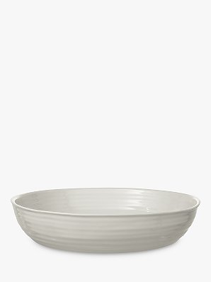 Sophie Conran for Portmeirion Round Dish, White, 28cm