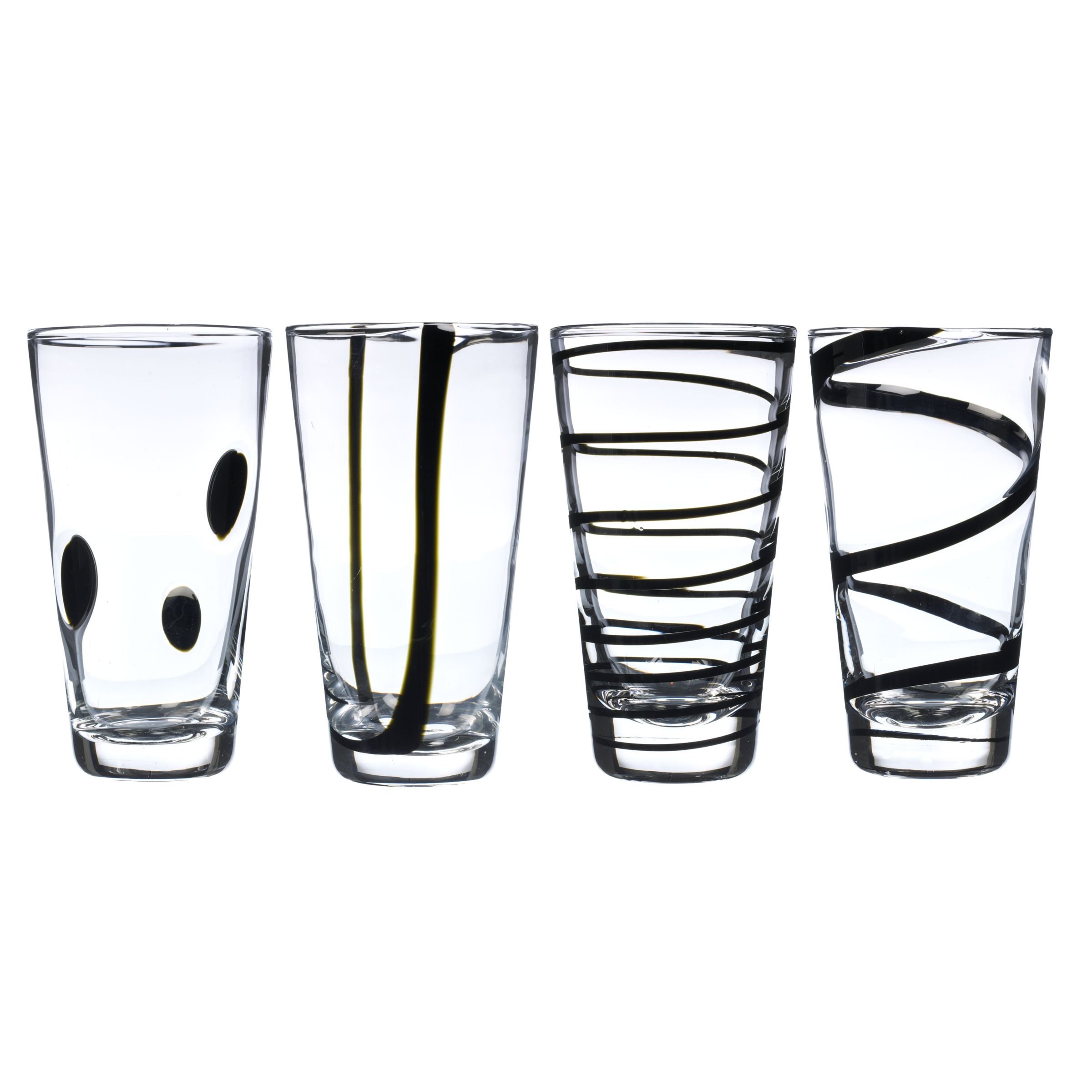 LSA Jazz Hi-Ball Glasses, Box of 4