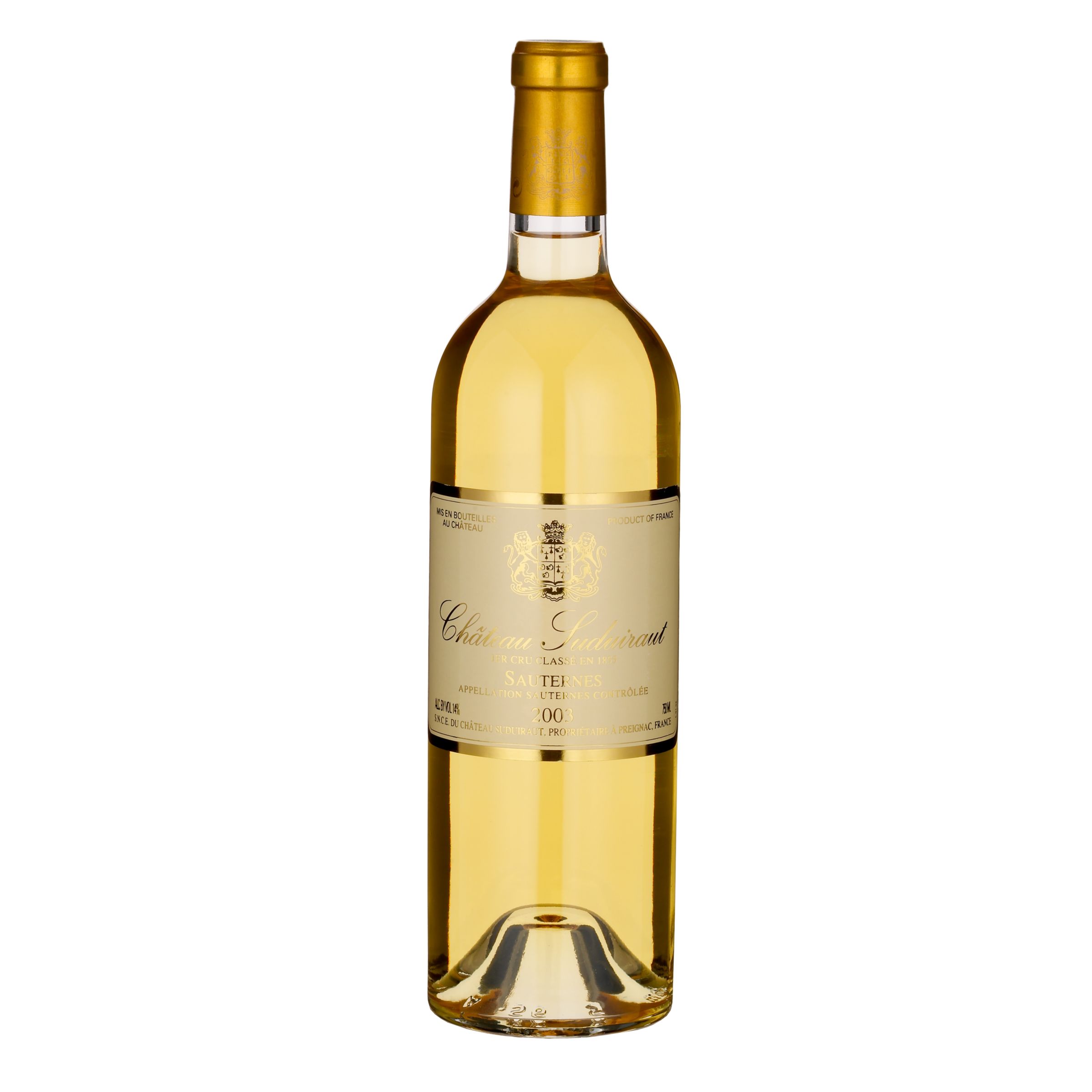 Château Suduiraut 2003 Sauternes, Bordeaux, France (sweet)