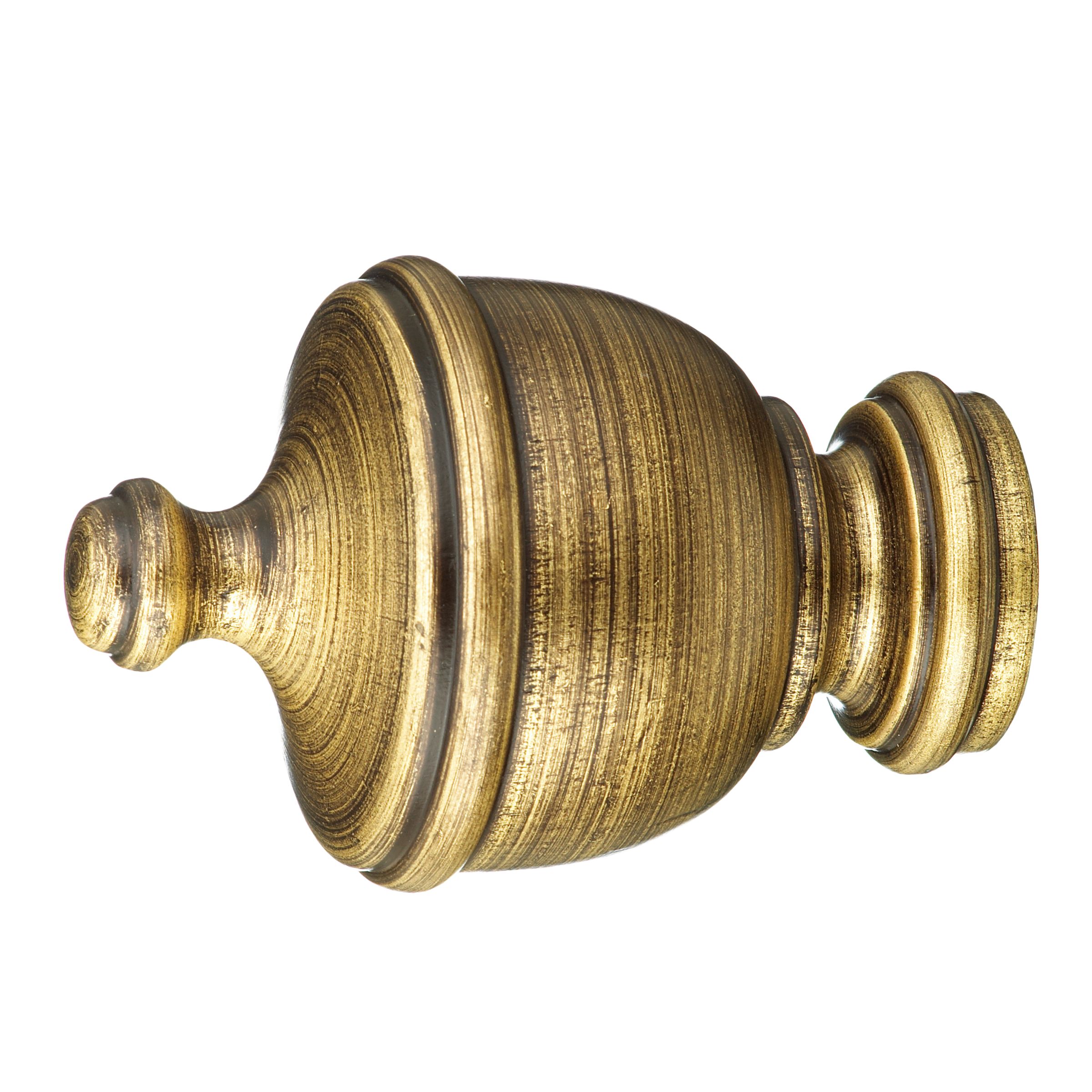 Vase Finial, Antiqued Gilt, 35mm