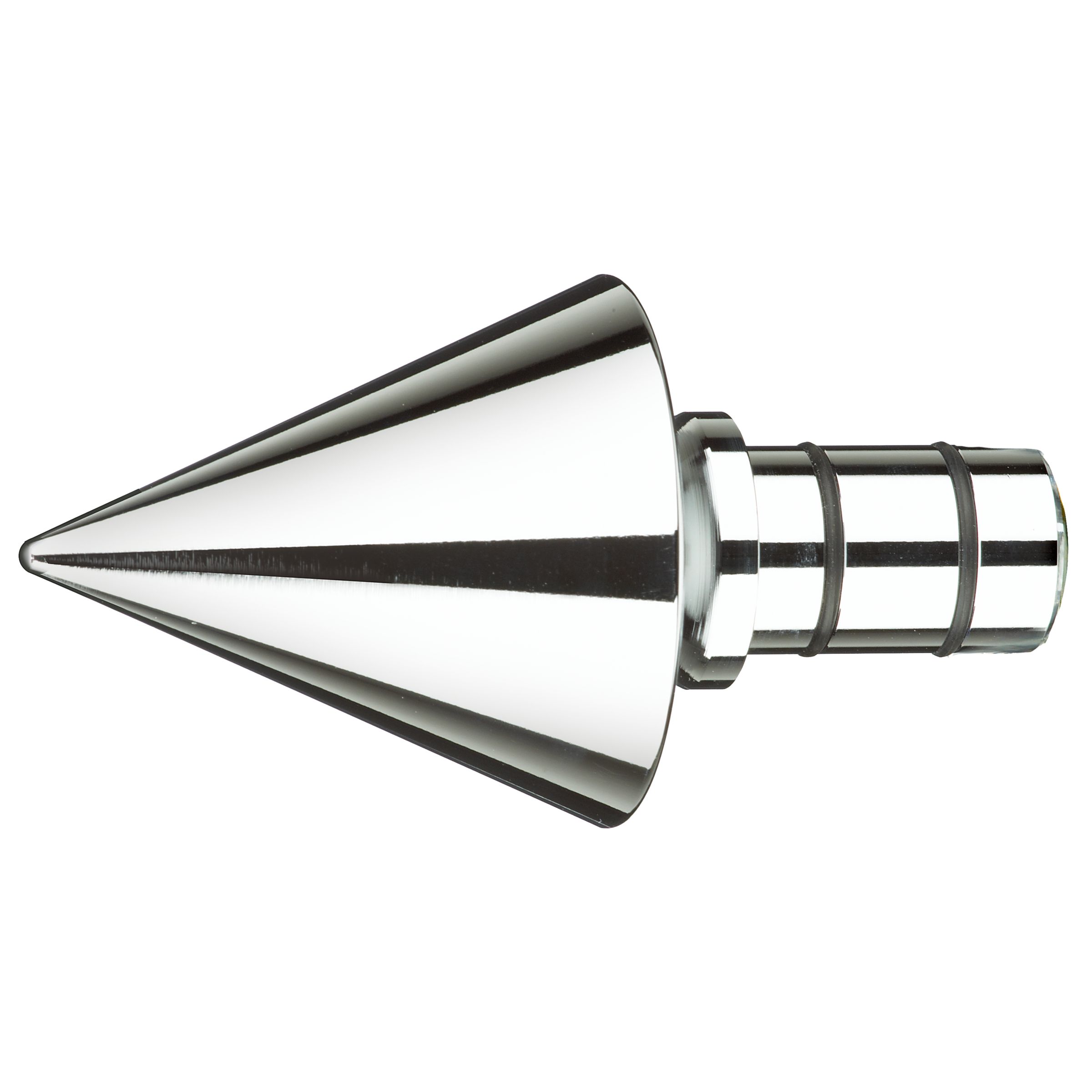 Cone Finial- Chrome- 25mm