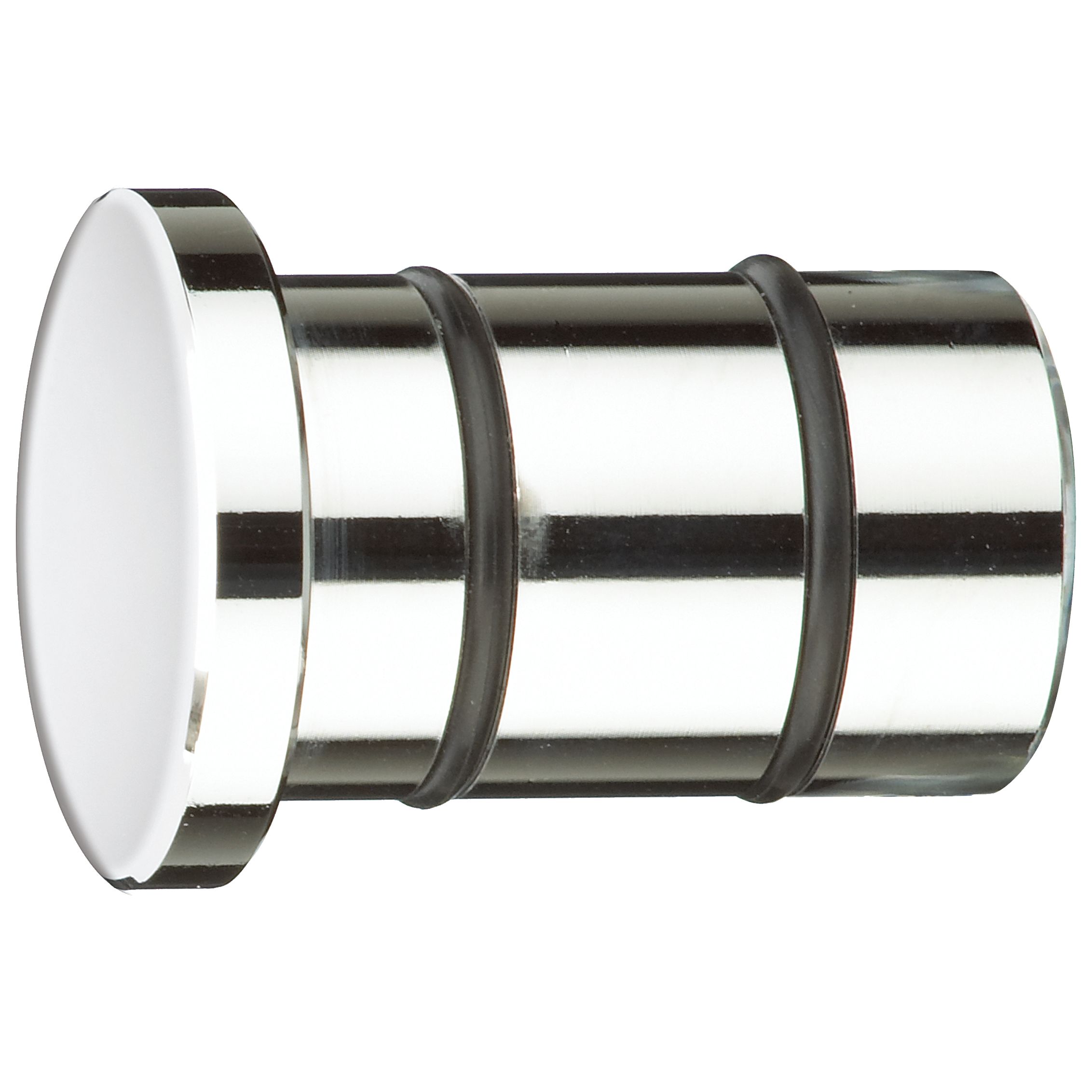 Stud Finial- Chrome- 25mm