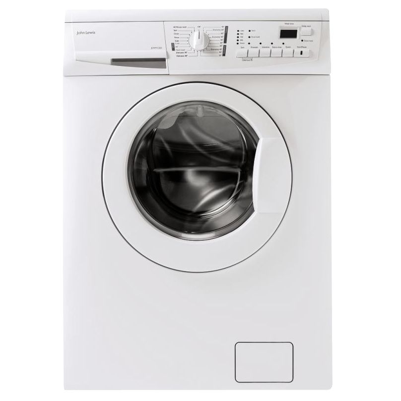 John Lewis JLWM1203 Washing Machine, White at John Lewis