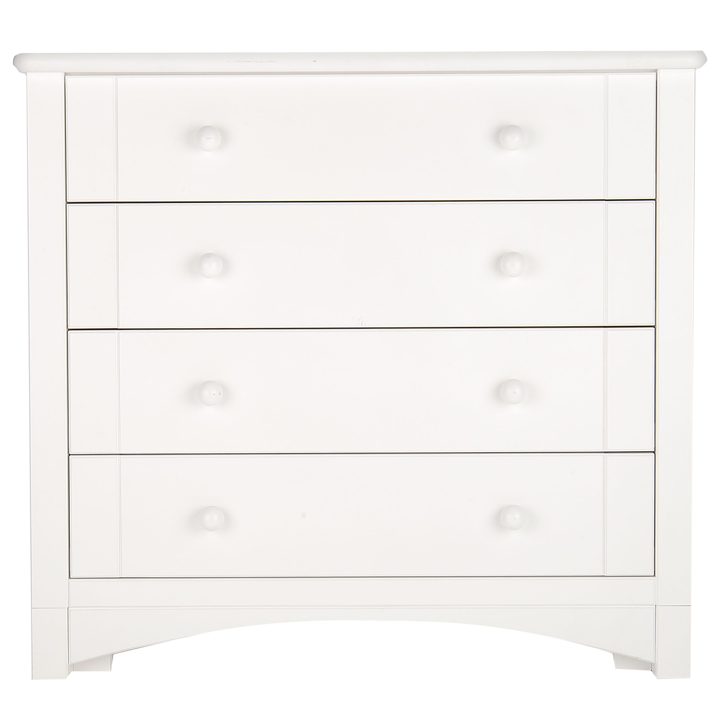 John Lewis Sophia Chest of Drawers, White