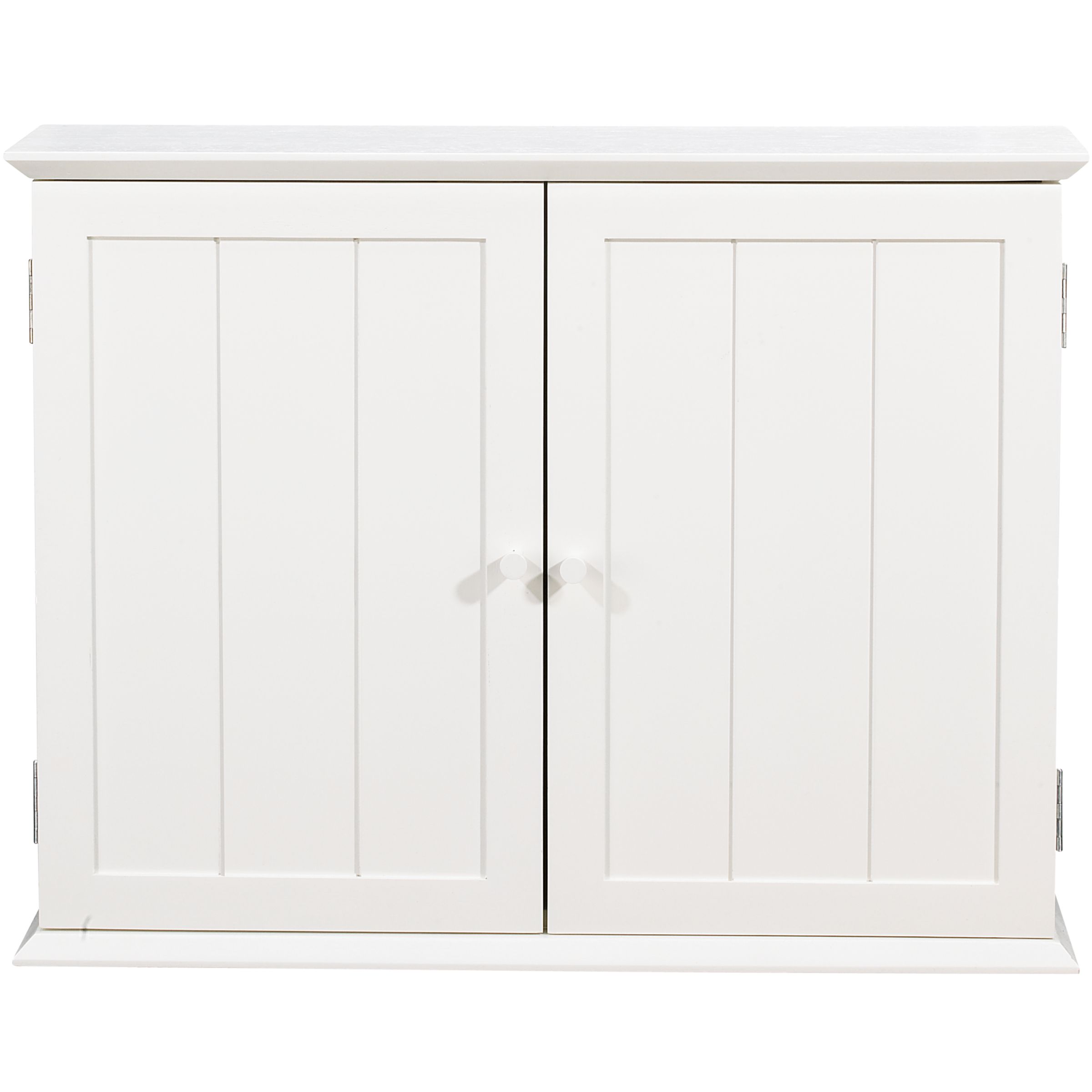 John Lewis St Ives Double Cabinet, White