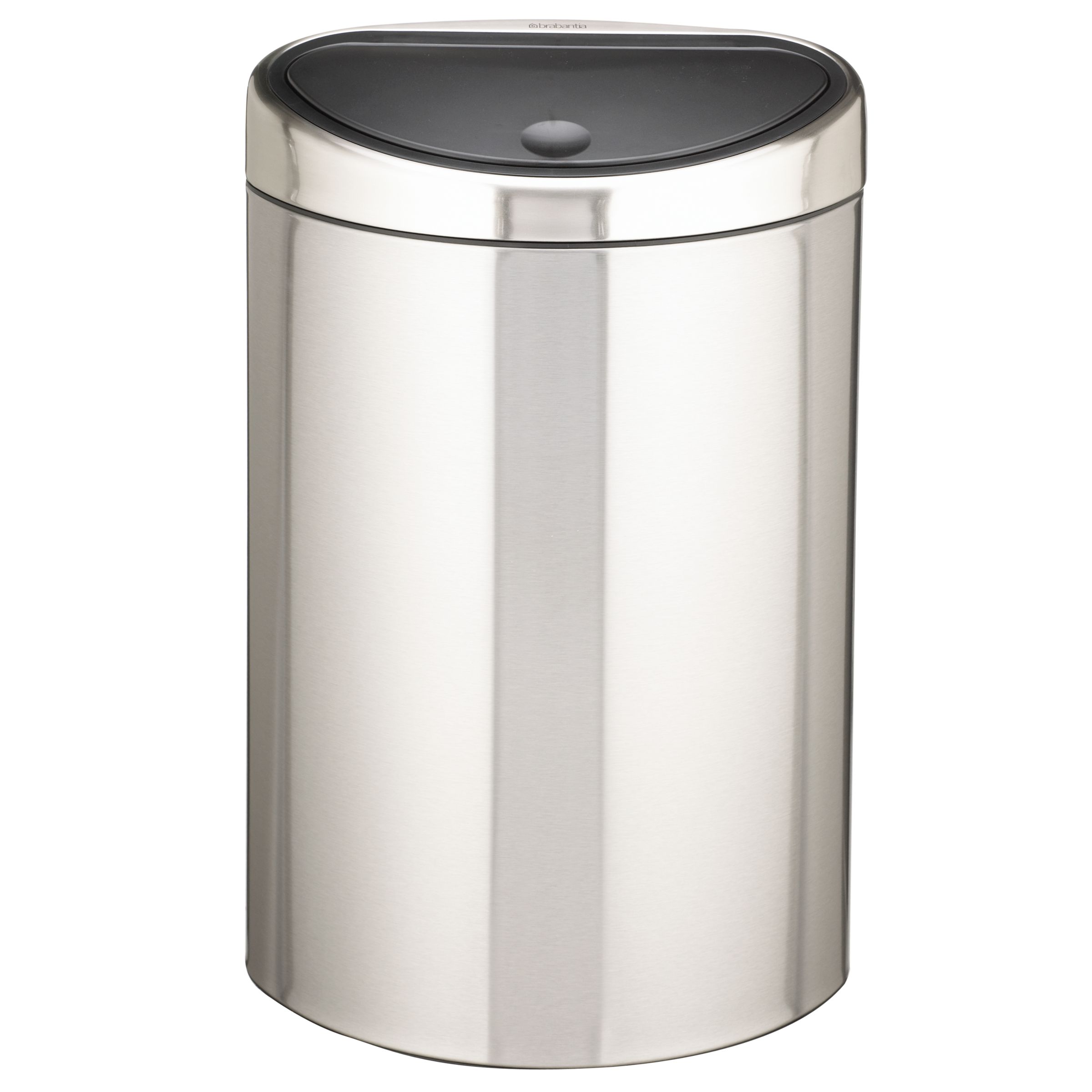 Brabantia Touch Twin Bin Matt Steel 23L10L