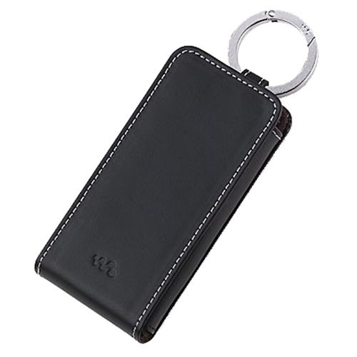 Leather Case for Sony Walkman Video, Black