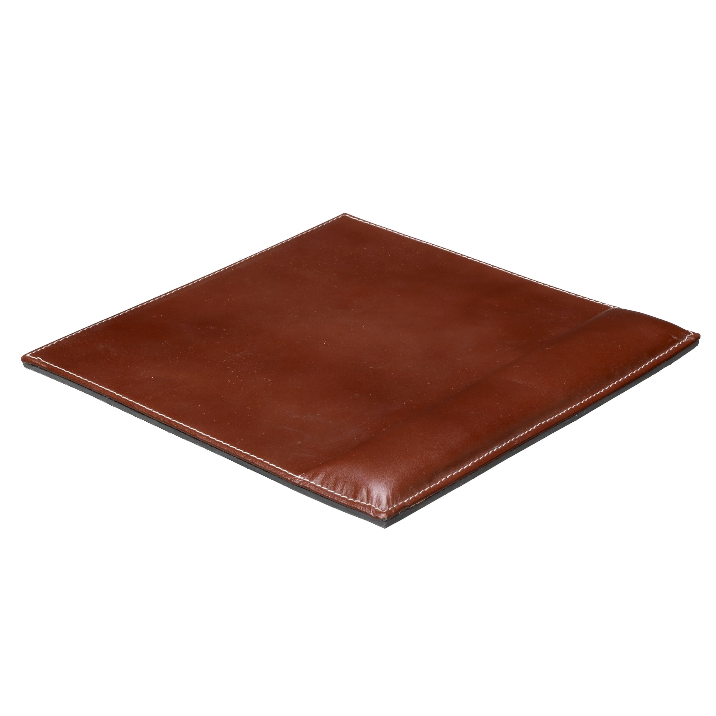 Leather Mouse Mat, Brown