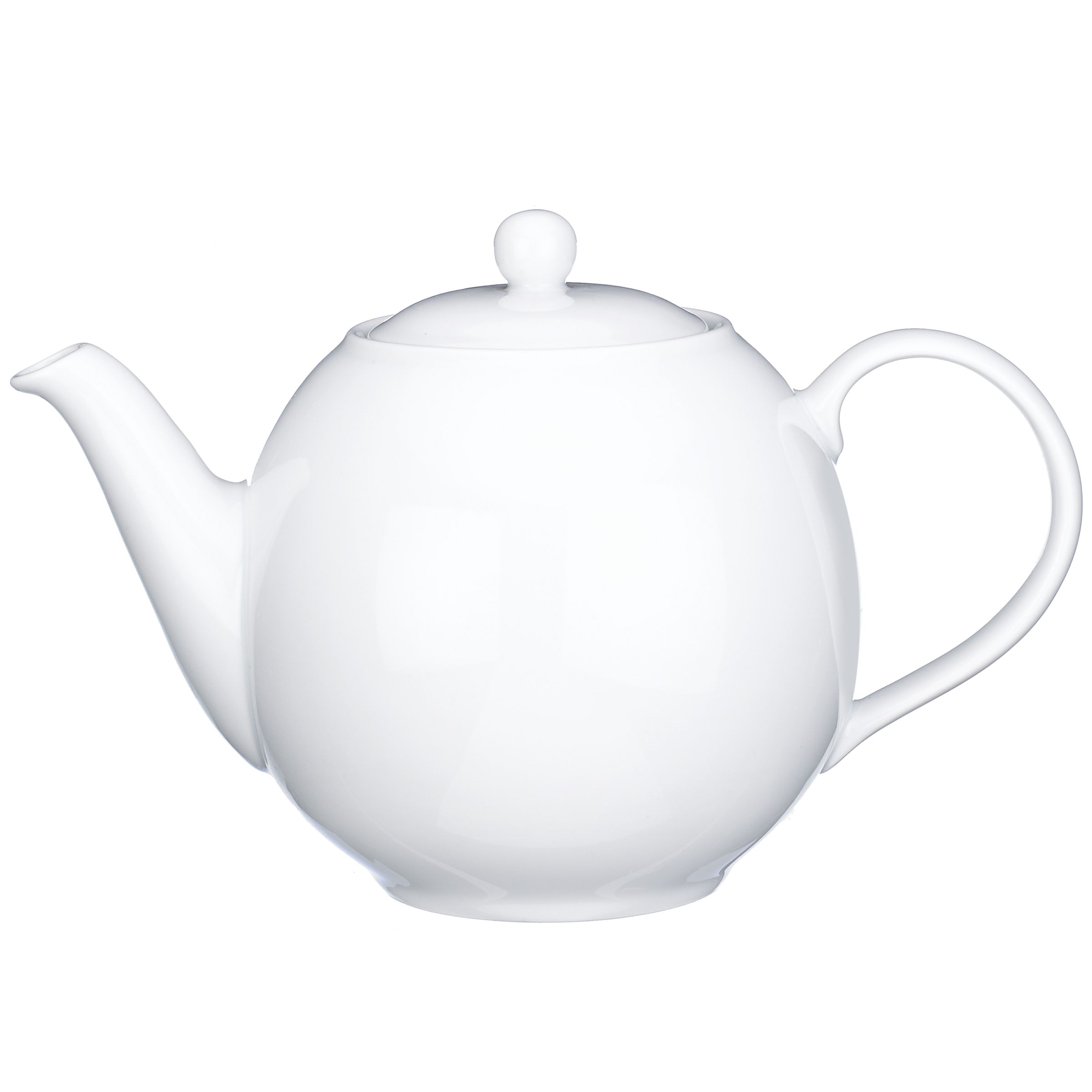 John Lewis House Porcelain, Large Teapot, 1.2L