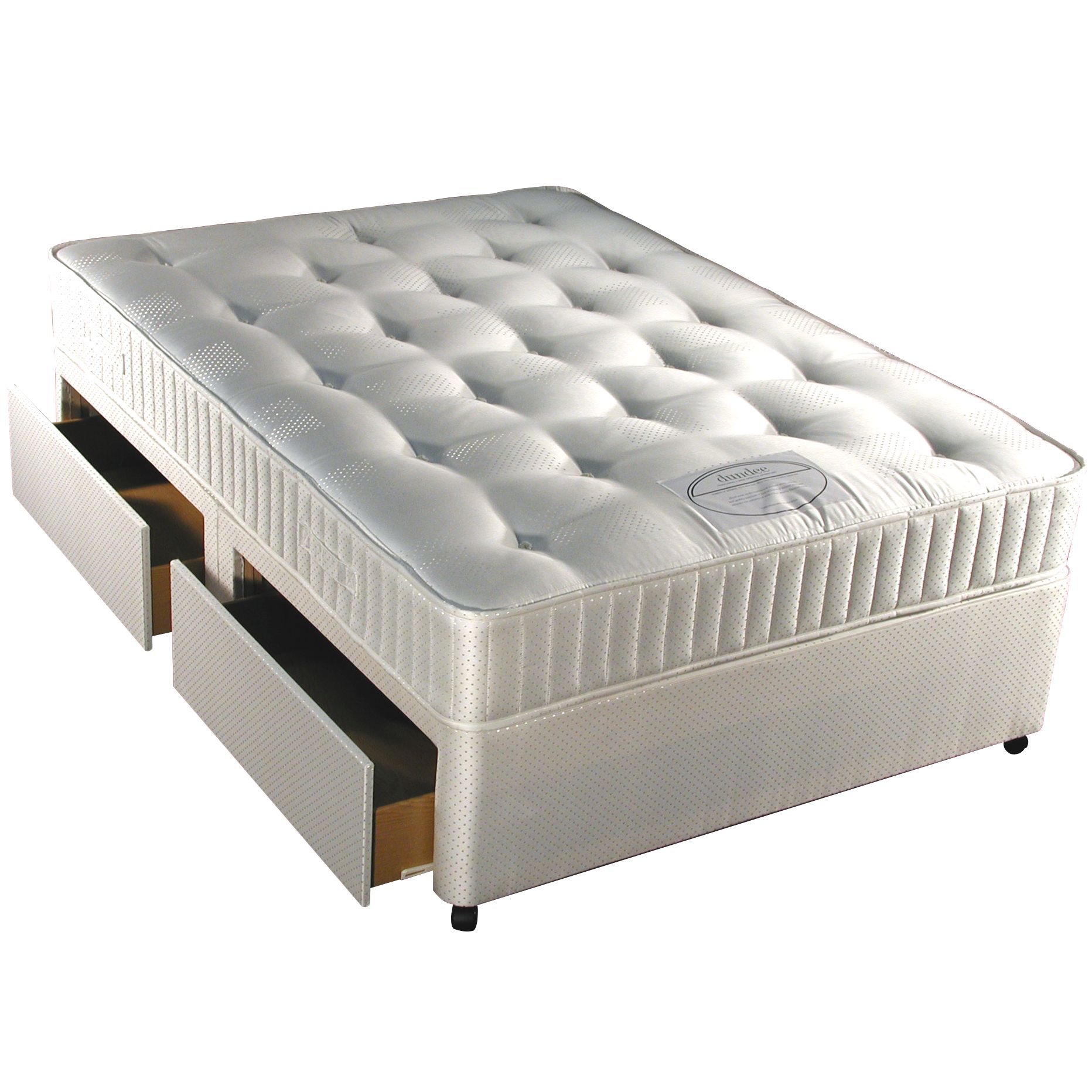 John Lewis Dundee Non Sprung Drawer Divan Set, Single