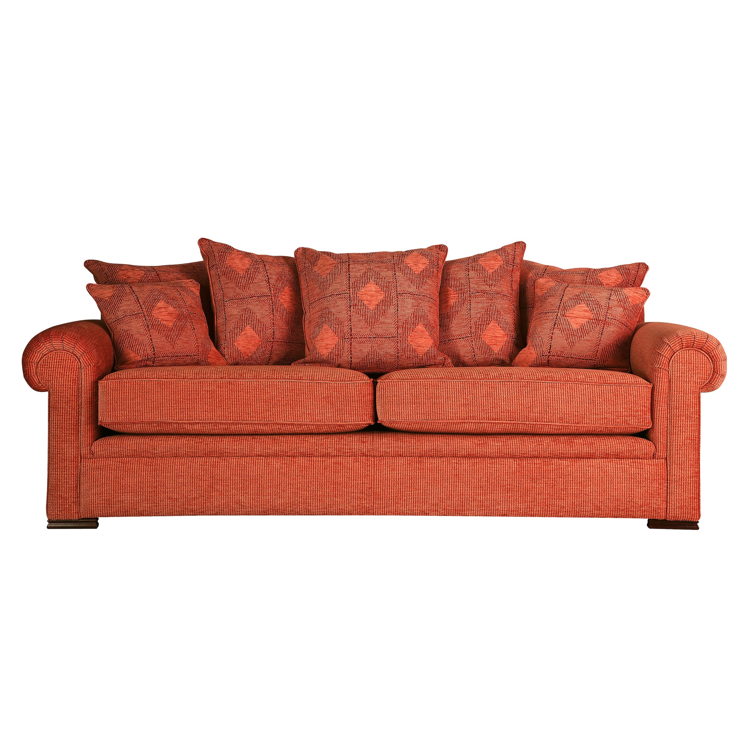 John Lewis Ashley Grand Sofa Ruby