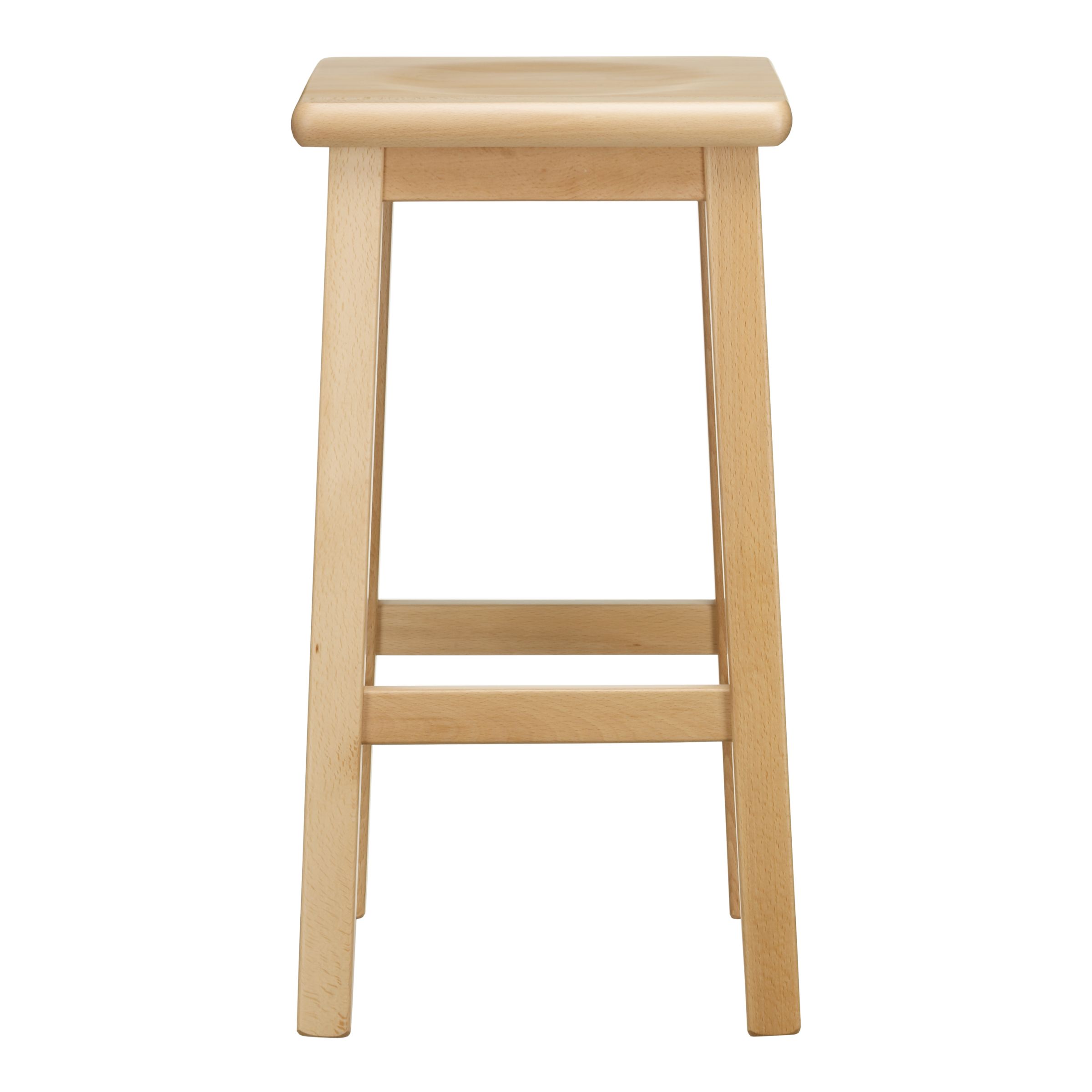 Country High Bar Stool Natural