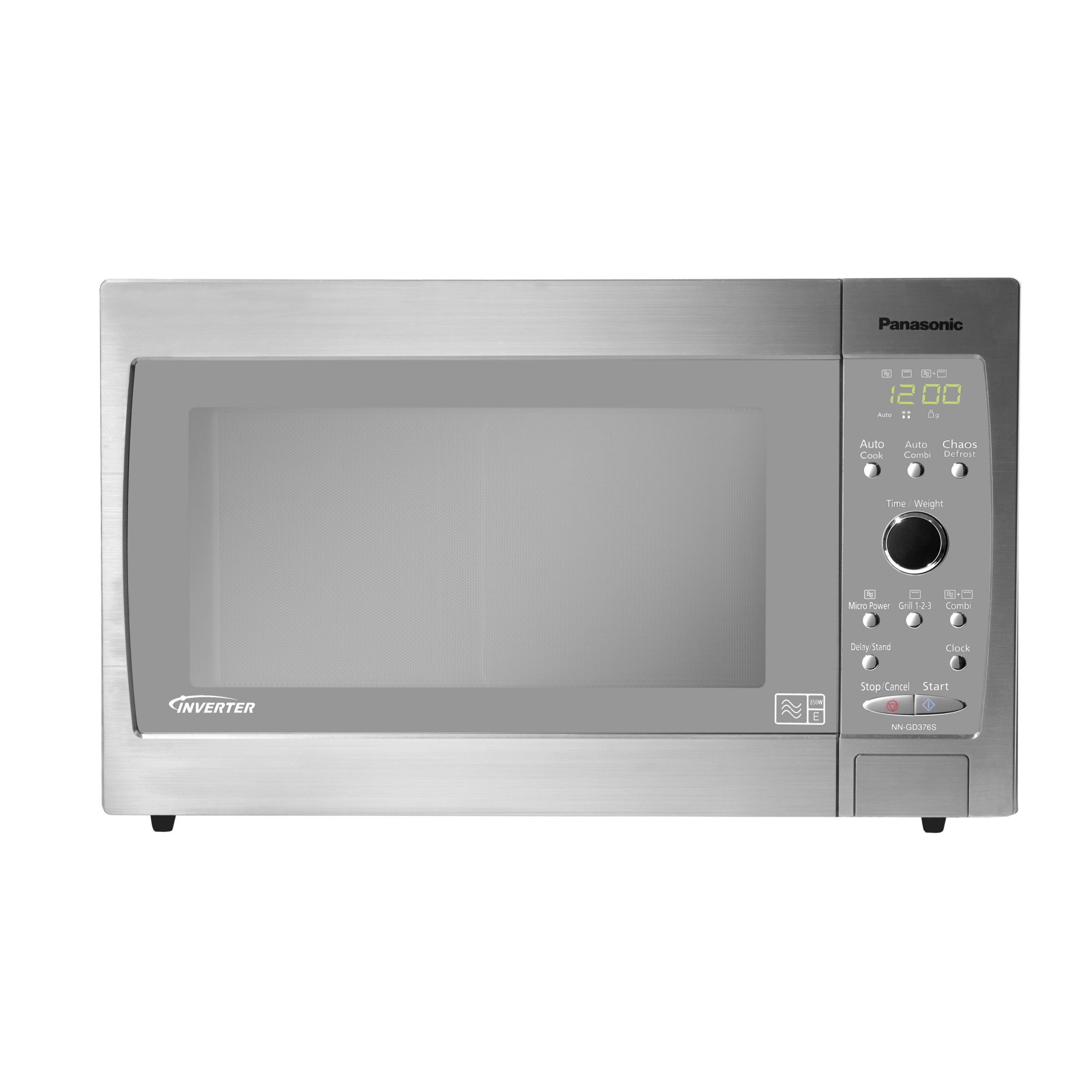 Panasonic NN-SD277SBPQ Microwave Oven, Stainless Steel
