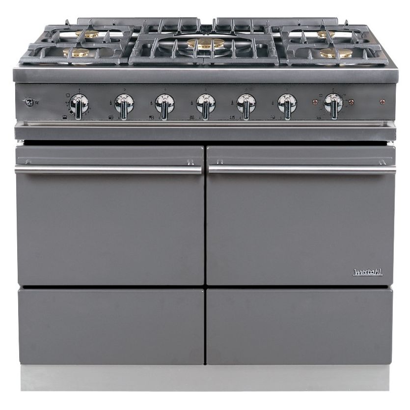 Westahl Cluny WG1052GE Dual Fuel Cooker, Stainless Steel at John Lewis