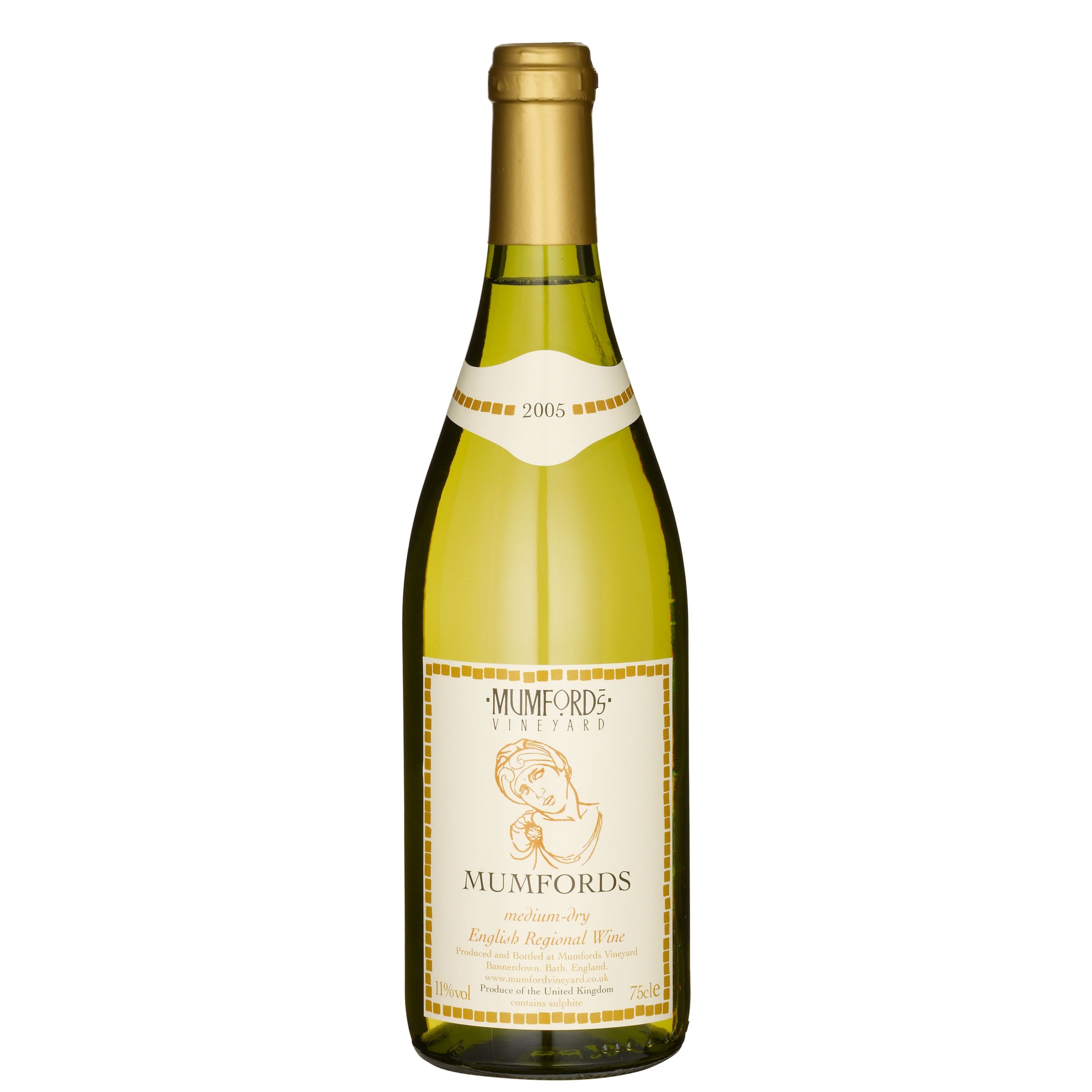 Mumfords Vineyard Medium Dry 2006 Bath England