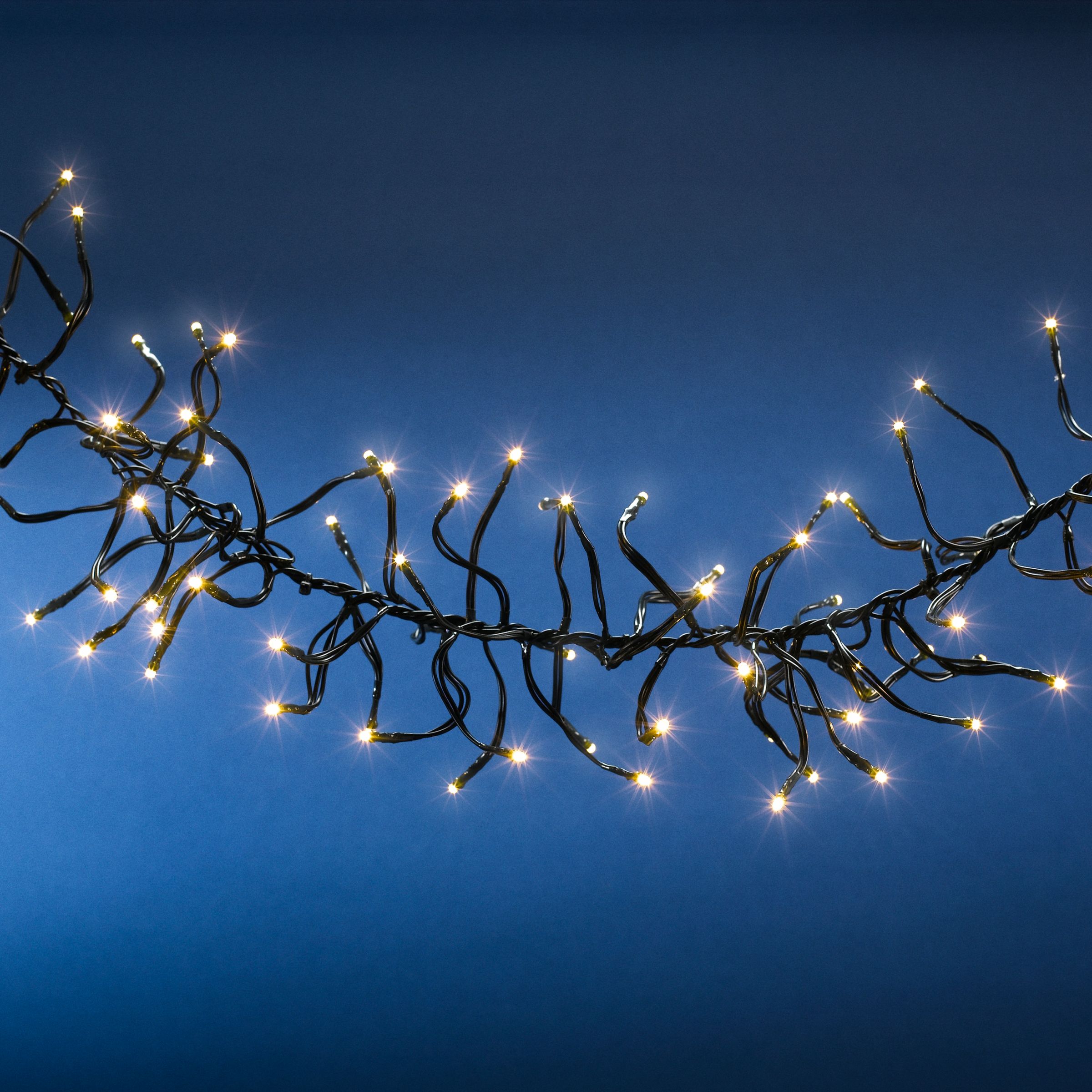 John Lewis 360 Indoor Cluster Lights White