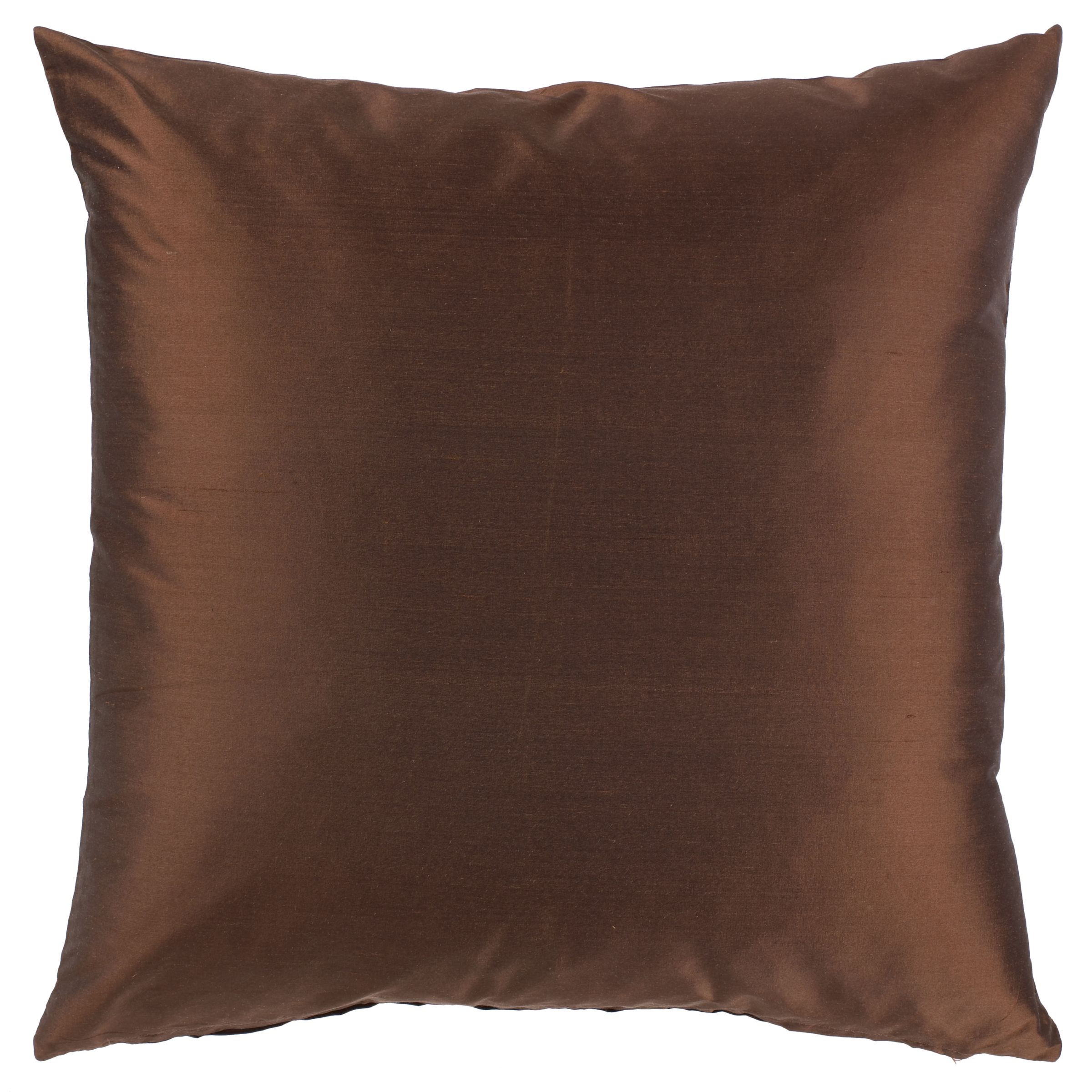 Knife Edge Cushion Chocolate