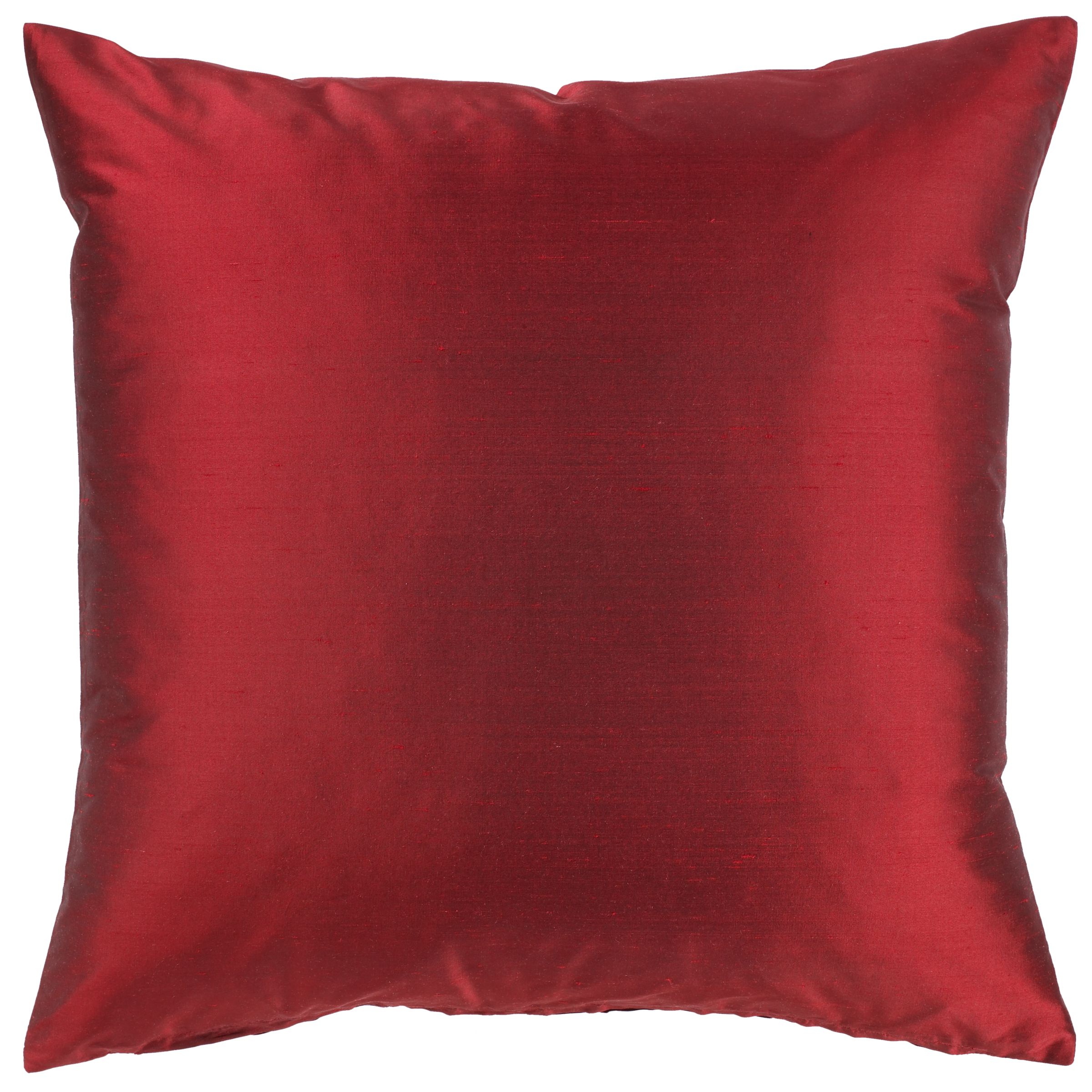 Knife Edge Cushion, Claret