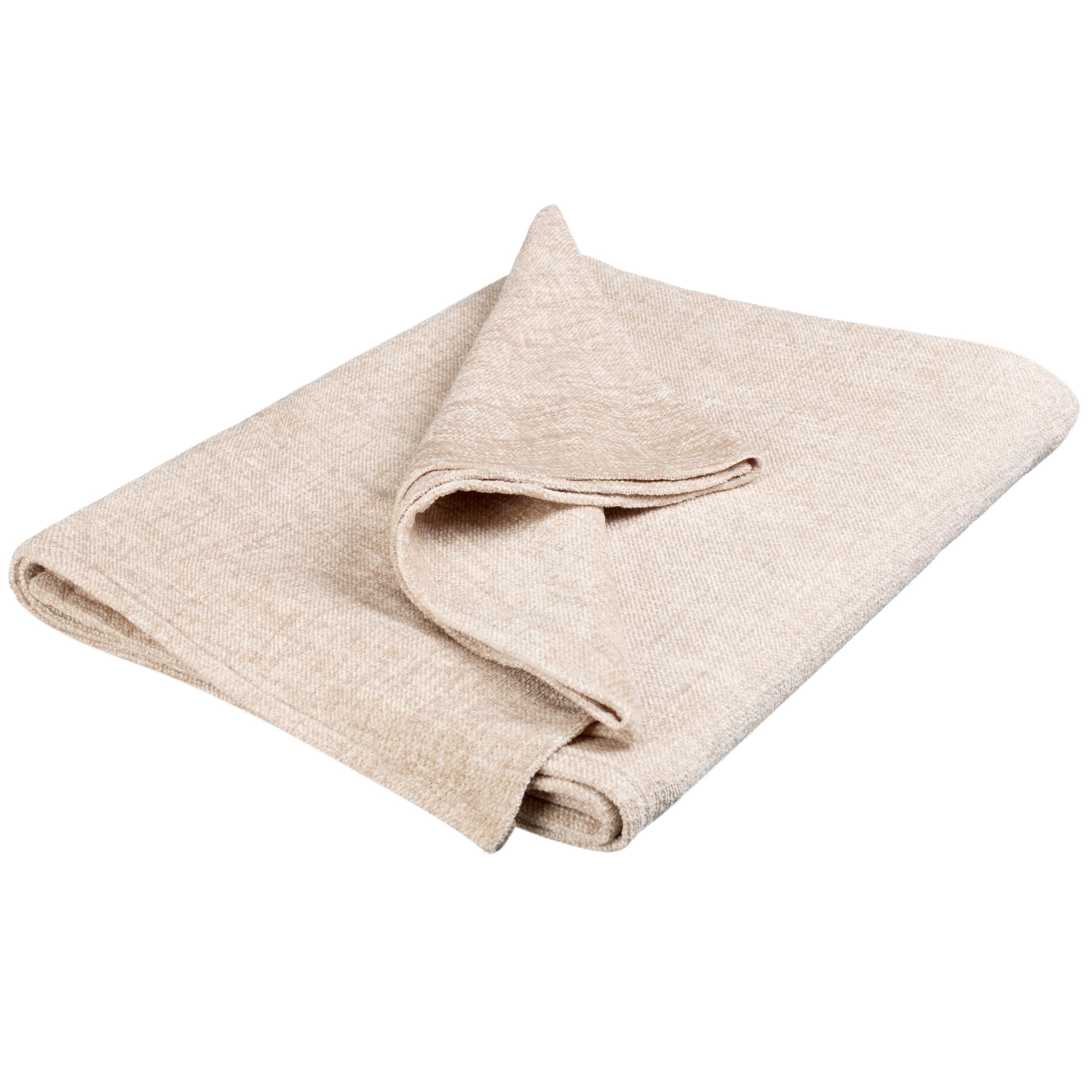 John Lewis Chepstow Throws Stone L200 x W150cm
