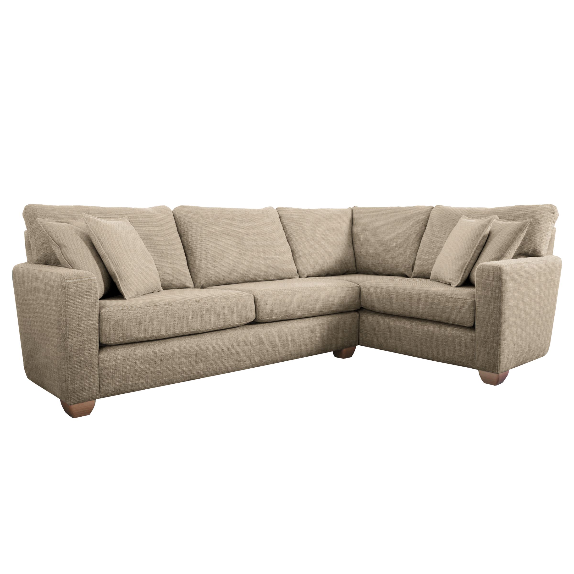 John Lewis Gino Right Hand Facing Corner Unit Mushroom