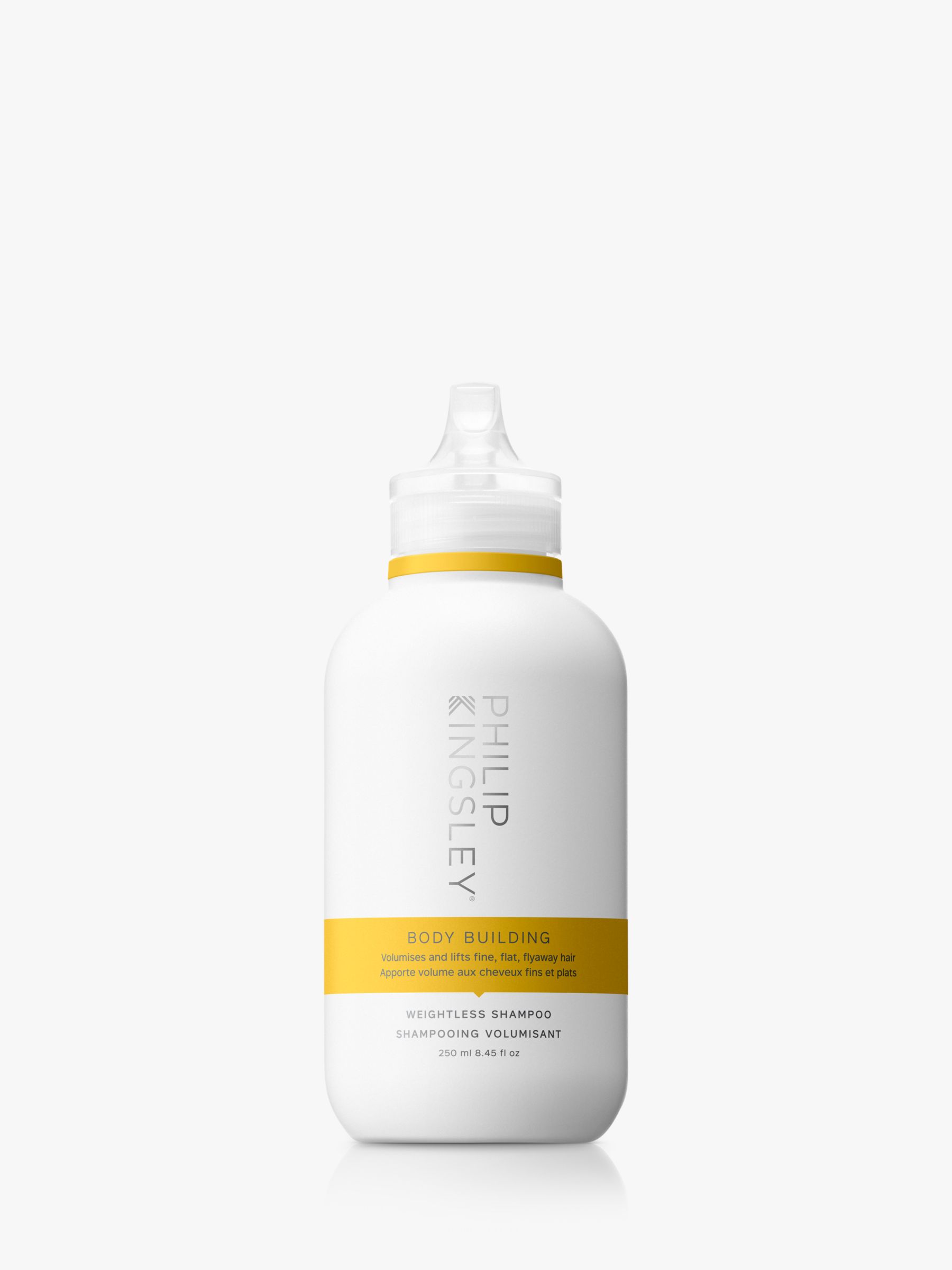 Add body and strength to fine, limp and flyaway hair. This body-building shampoo gently and effectively cleanses and leaves hair with extra fullness and shine. Suitable for chemically processed and colour treated hair.