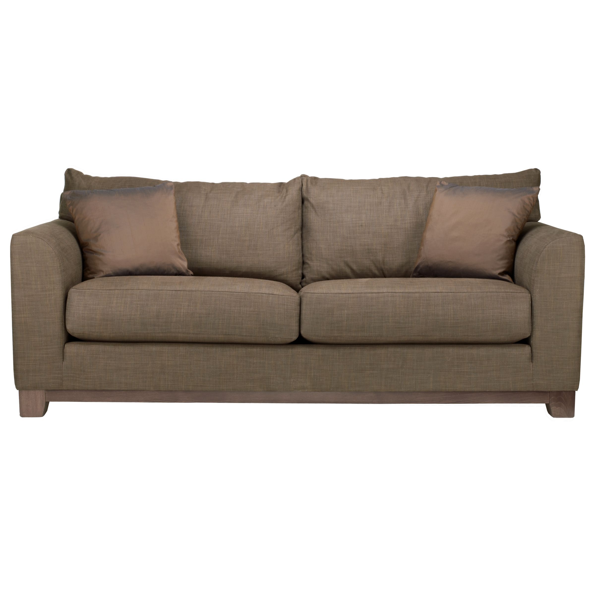 John Lewis Apartment Large Sofa Espresso
