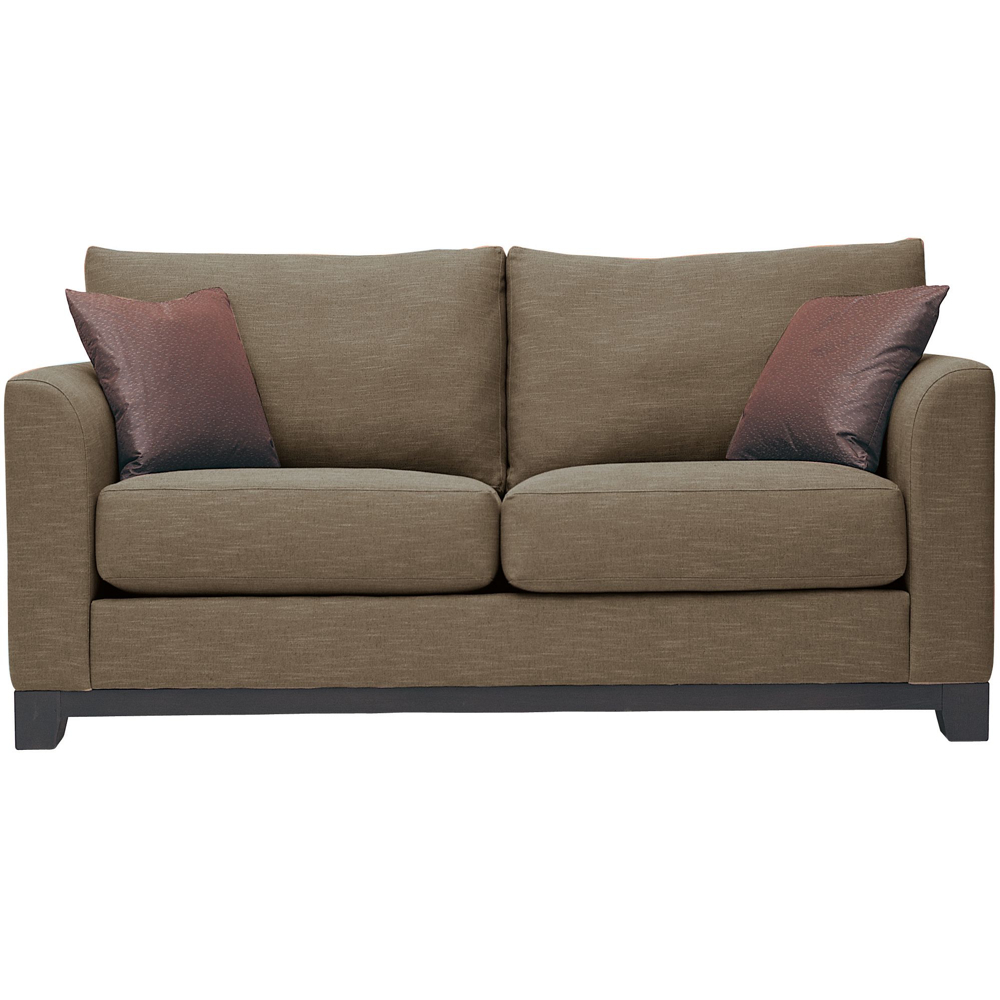 John Lewis Apartment Small Sofa Espresso