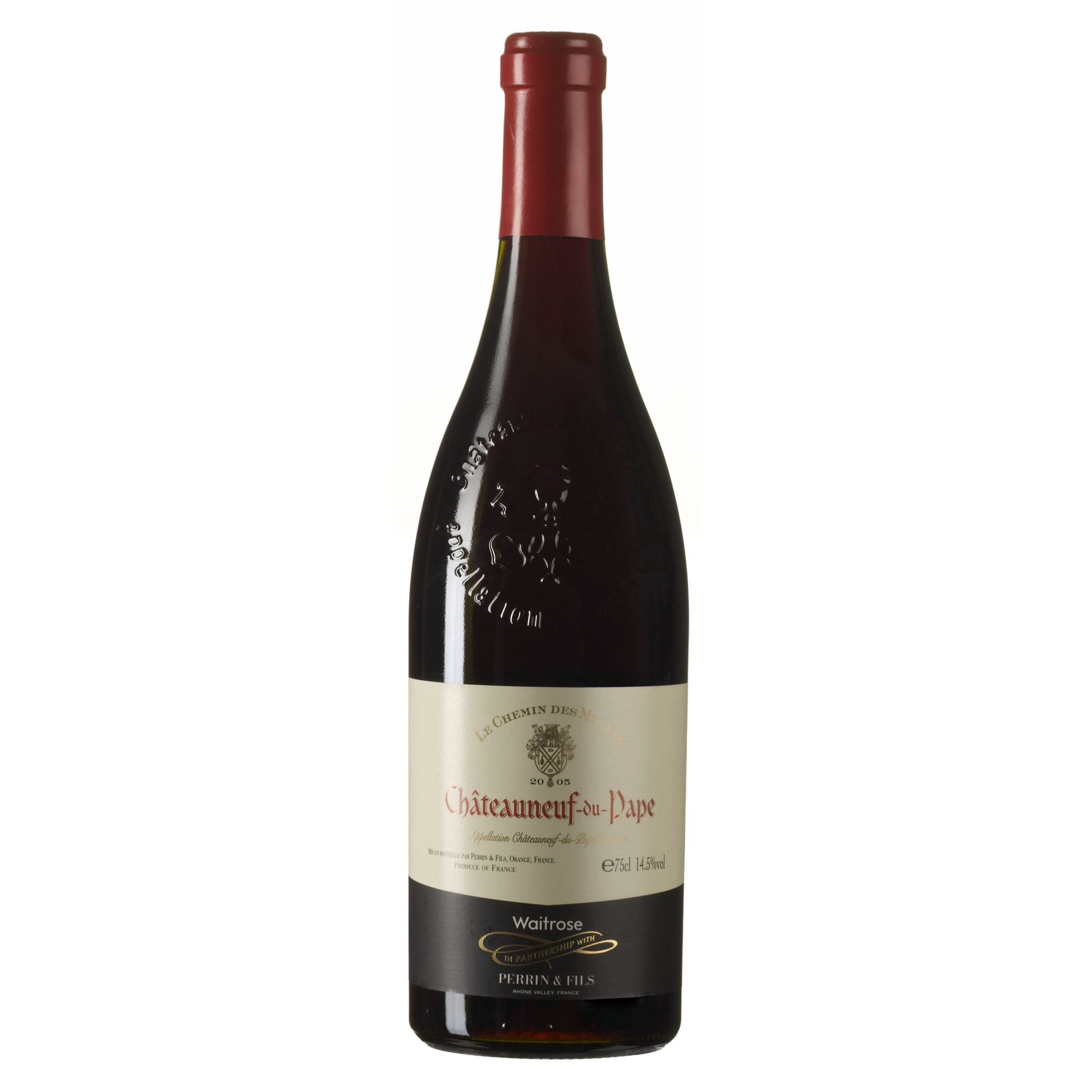 Waitrose Châteauneuf-du-Pape, Perrin et Fils, Le Chemin des Mulets 2007 Rhône, France at John Lewis