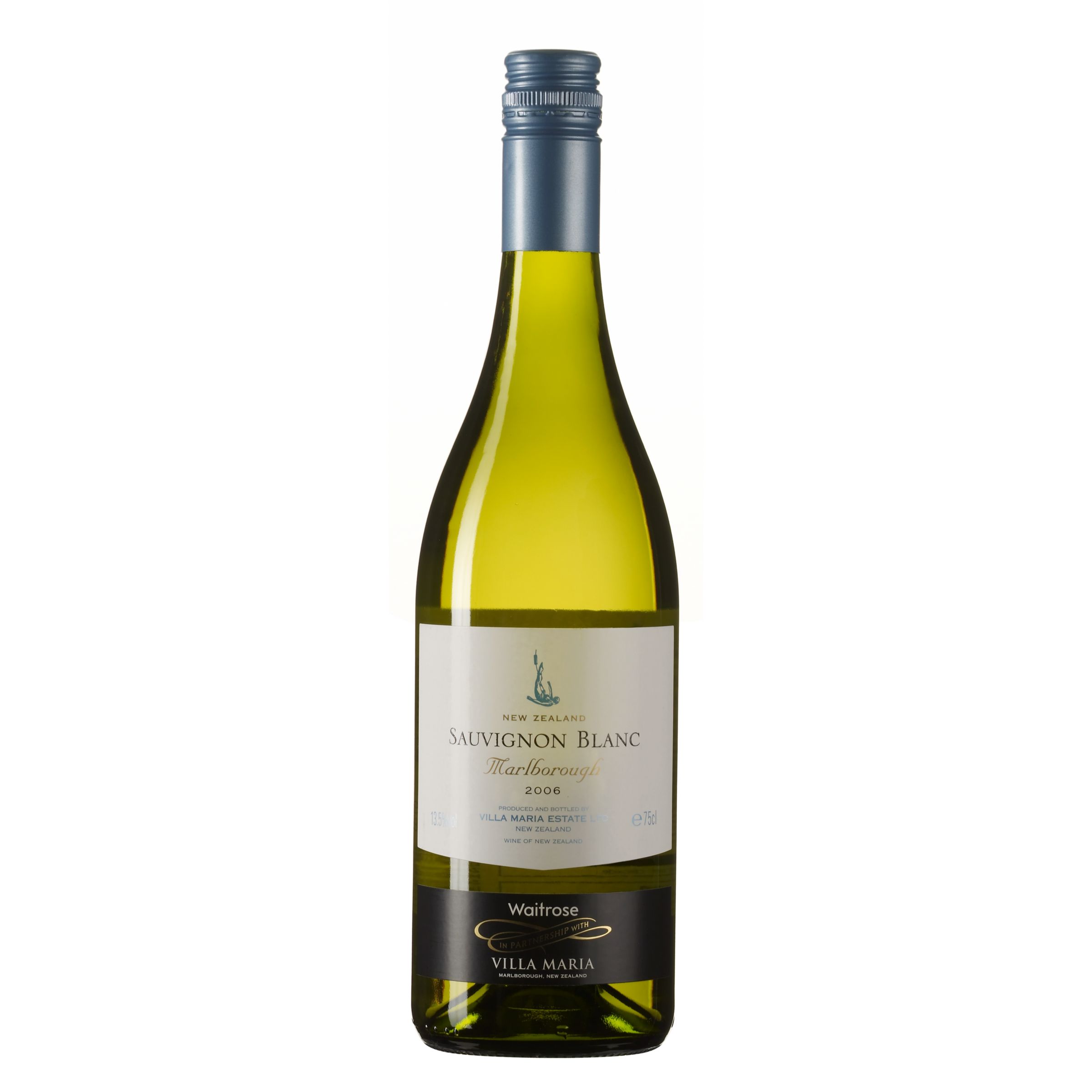Waitrose Sauvignon Blanc Villa Maria 2007 Marlborough New Zealand