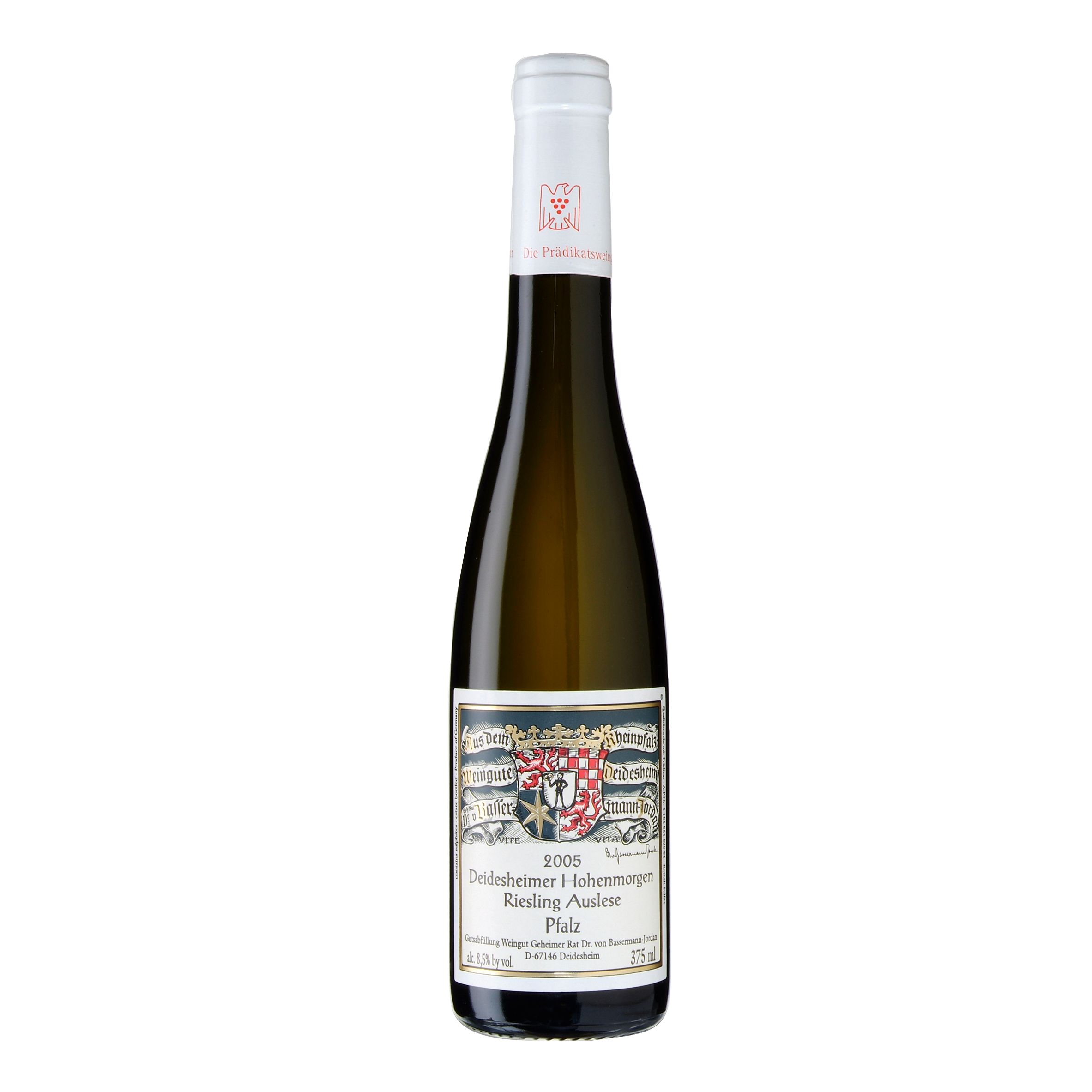 BassermannJordan Diedesheimer Hohenmorgen Riesling Auslese 2005 Pfalz Germany 375cl