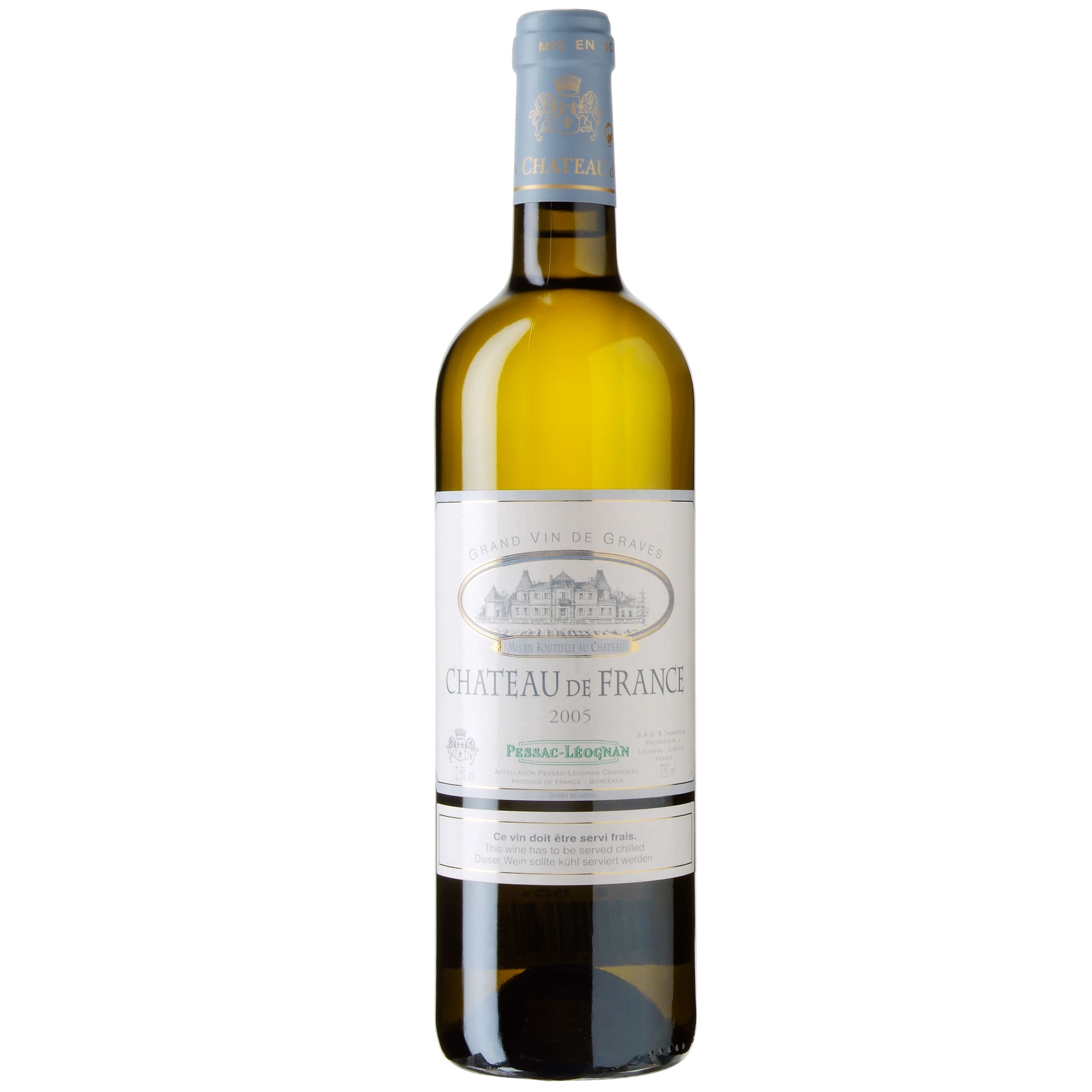 Château de France Pessac Blanc 2006 Pessac-Léognan, Bordeaux, France
