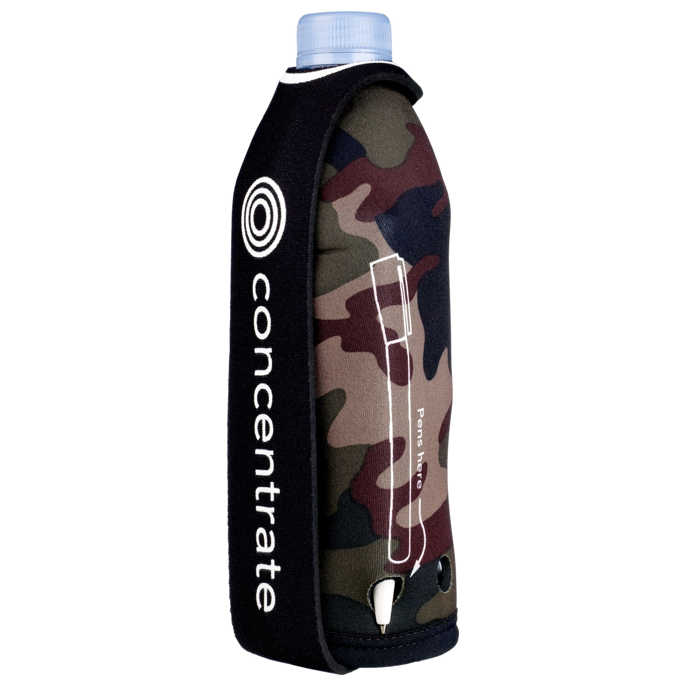 Concentrate Bottlecoolerpenholder, Camouflage Concentrate Bottlecoolerpenholder, Camouflage