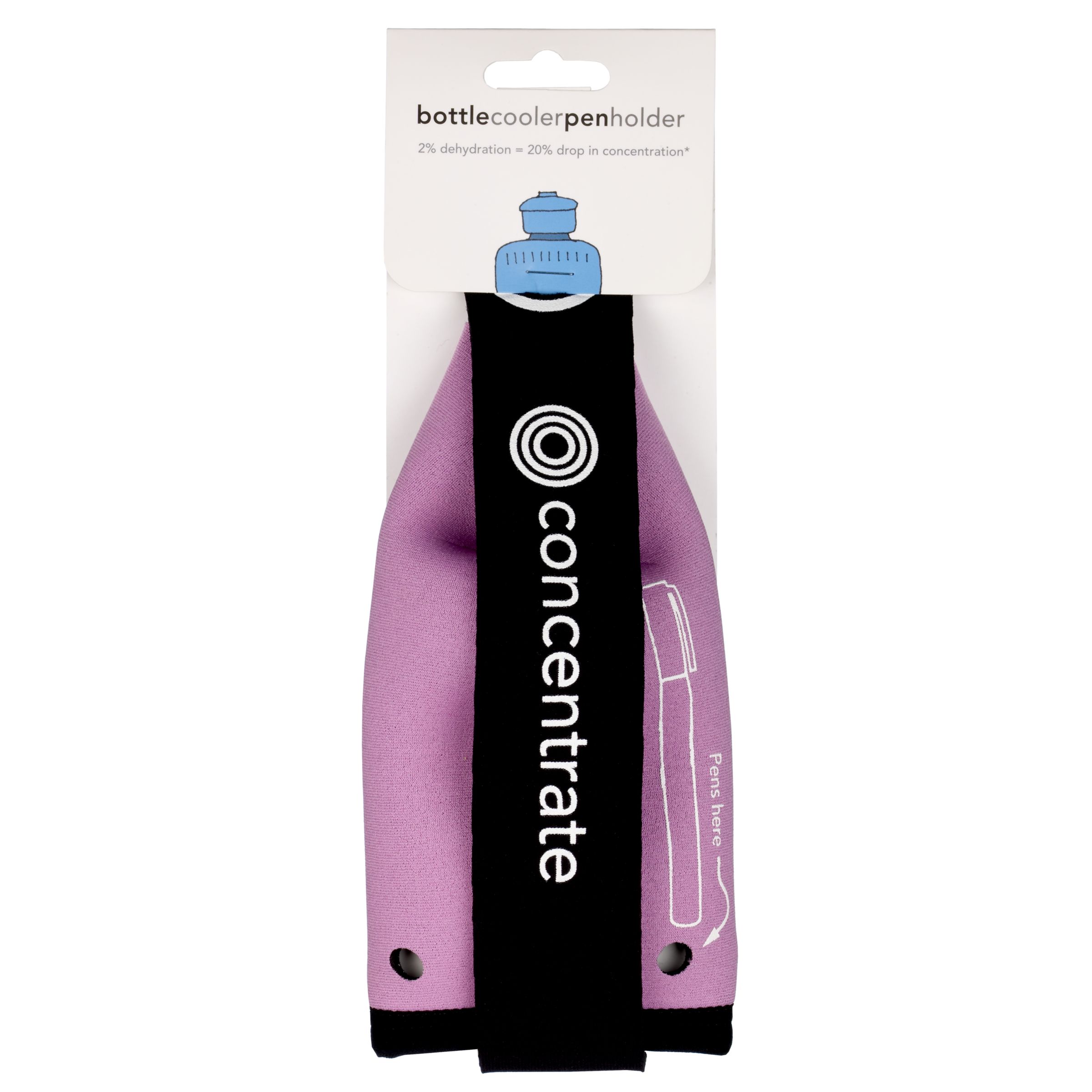 Concentrate Bottlecoolerpenholder, Pink