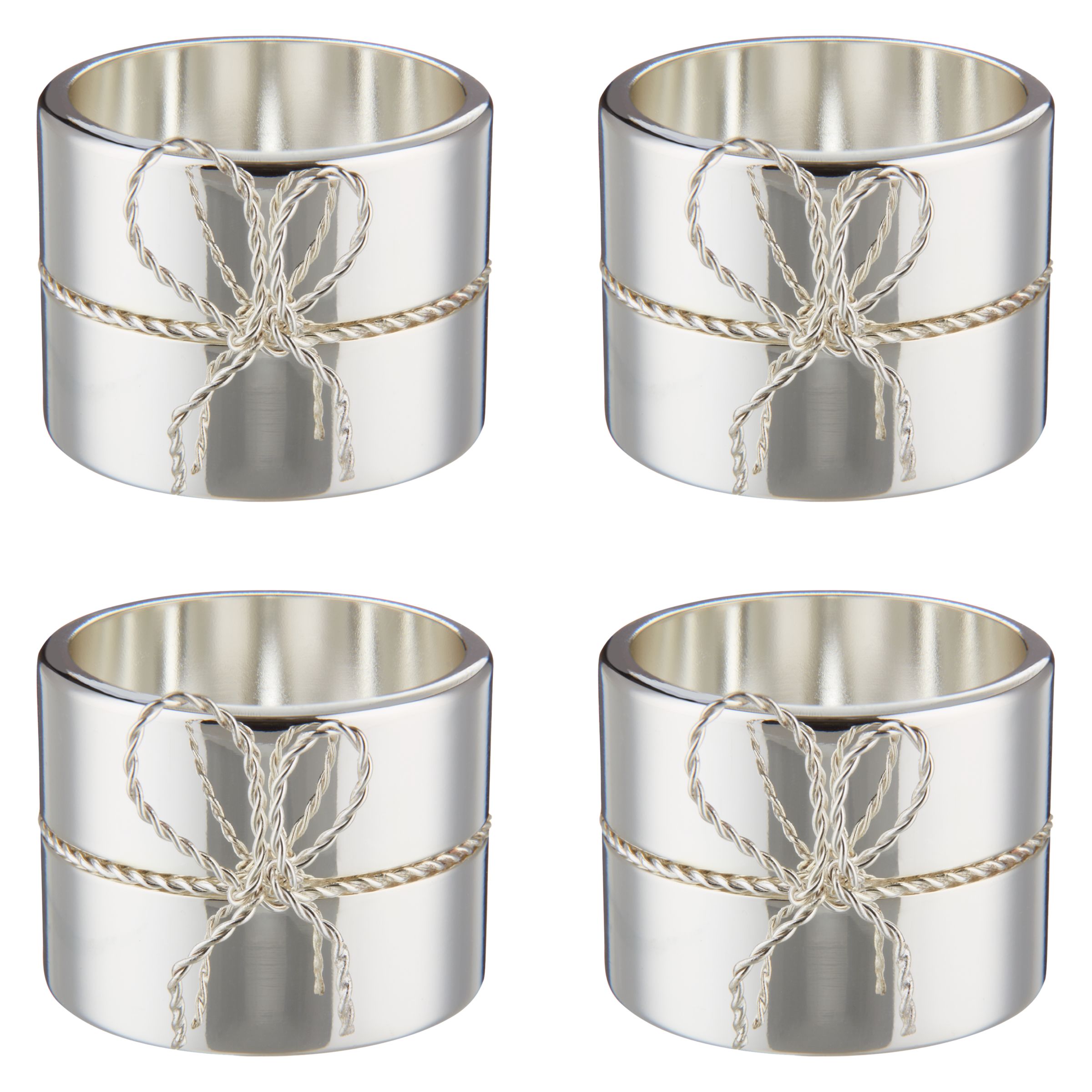 Vera Wang by Wedgwood Love Knots Napkin Rings,