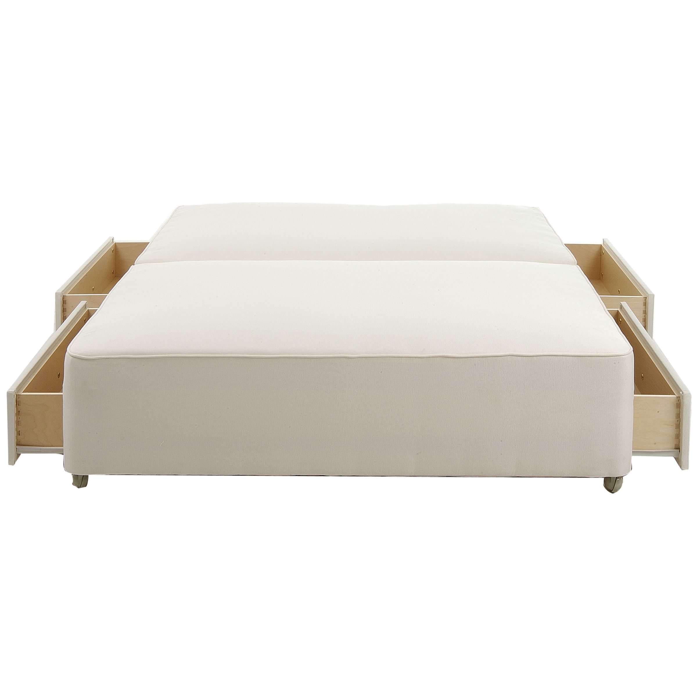 John Lewis True Edge 1000 Drawer Divan Base, Double at John Lewis