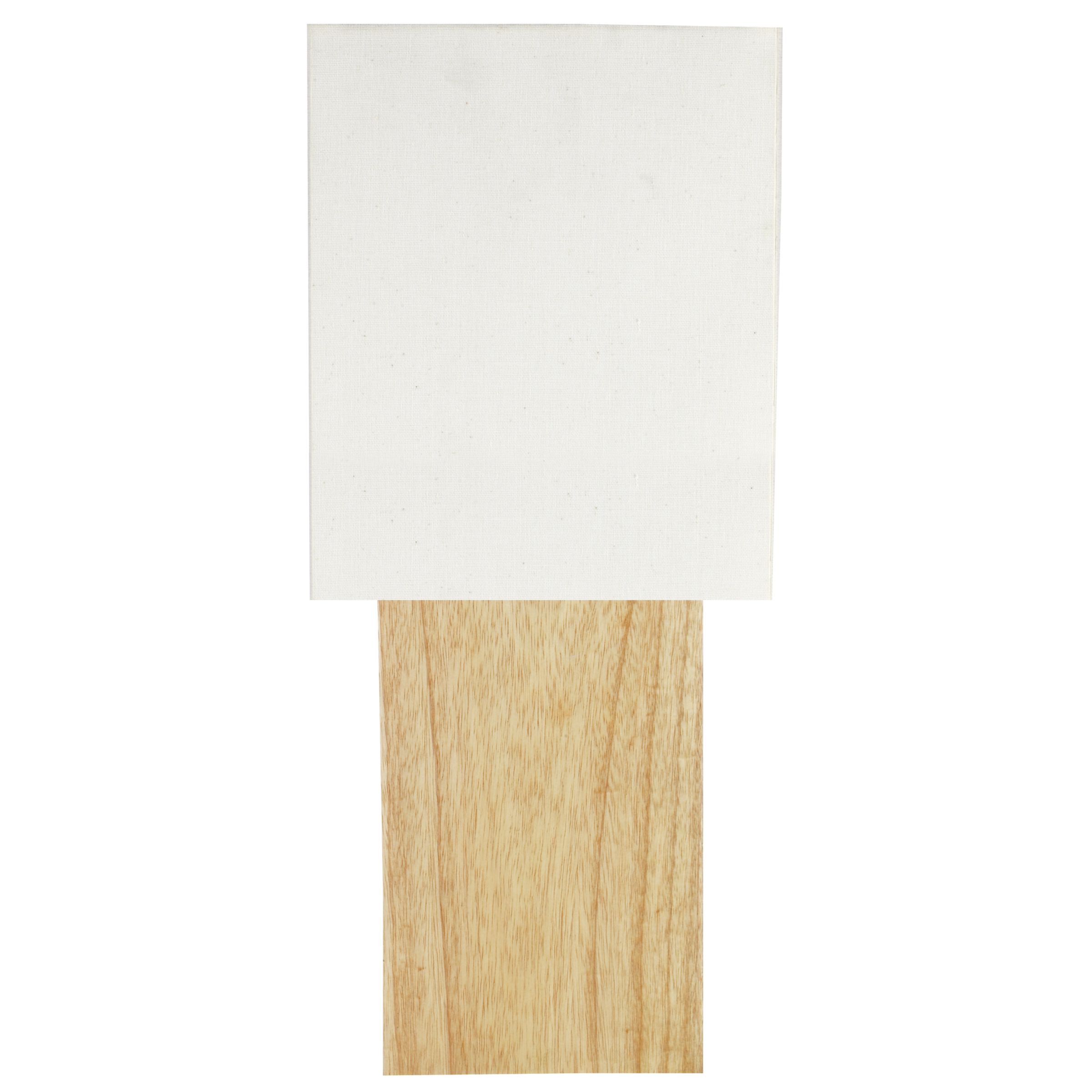 John Lewis Bod Table Lamp, Natural