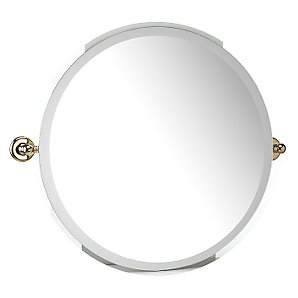 Samuel Heath Curzon Tilting Mirror, Antique Gold