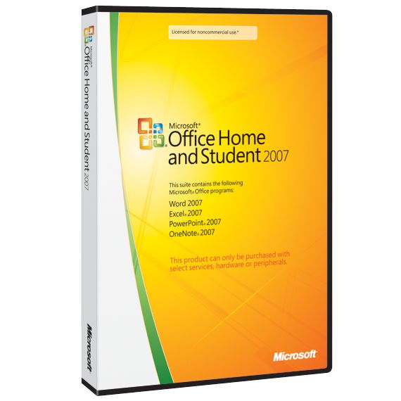 Microsoft Office Home and Student 2007 for PC