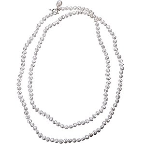 Claudia Bradby Long Freshwater Pearl Necklace