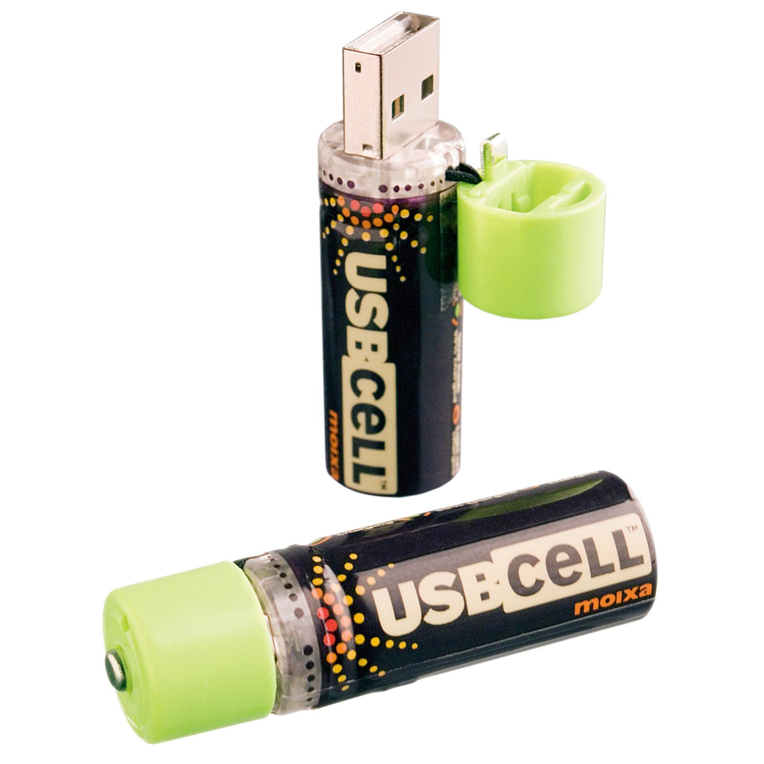 Moixa AA USB Batteries, Pack of 2