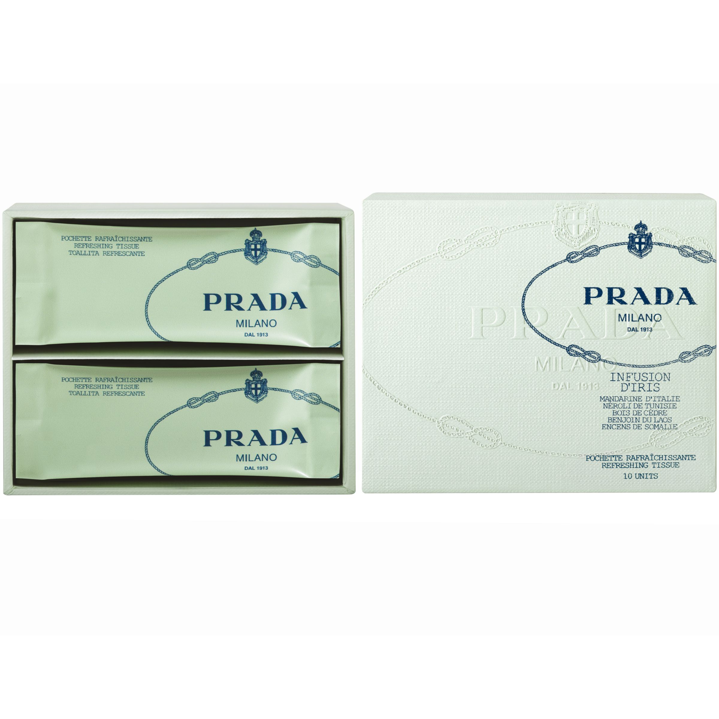 Prada Infusion d'Iris Refreshing Tissues x10