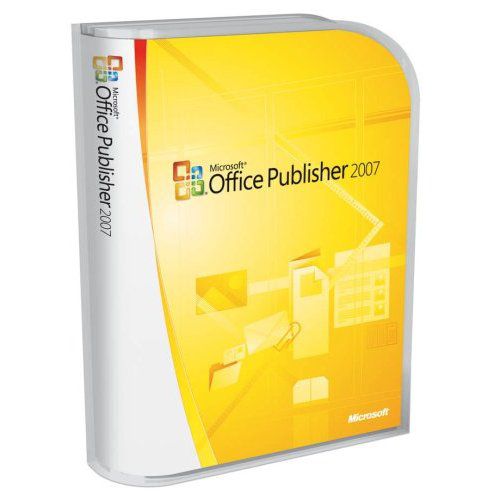 Microsoft Office Publisher 2007 PC Upgrade Version