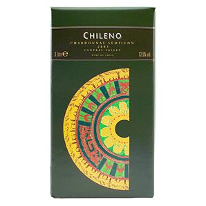 Chileno Sauvignon Blanc 2005 Casablanca Valley, Chile, 3 Litre Box (Pack of 4)