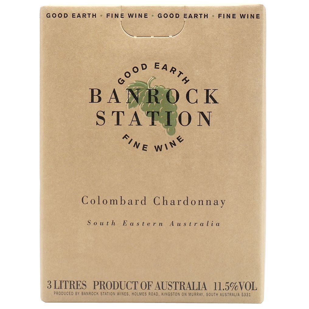 Banrock Station Colombard Chardonnay 2006 SE Australia 3 Litre Box Pack of 4 Boxes