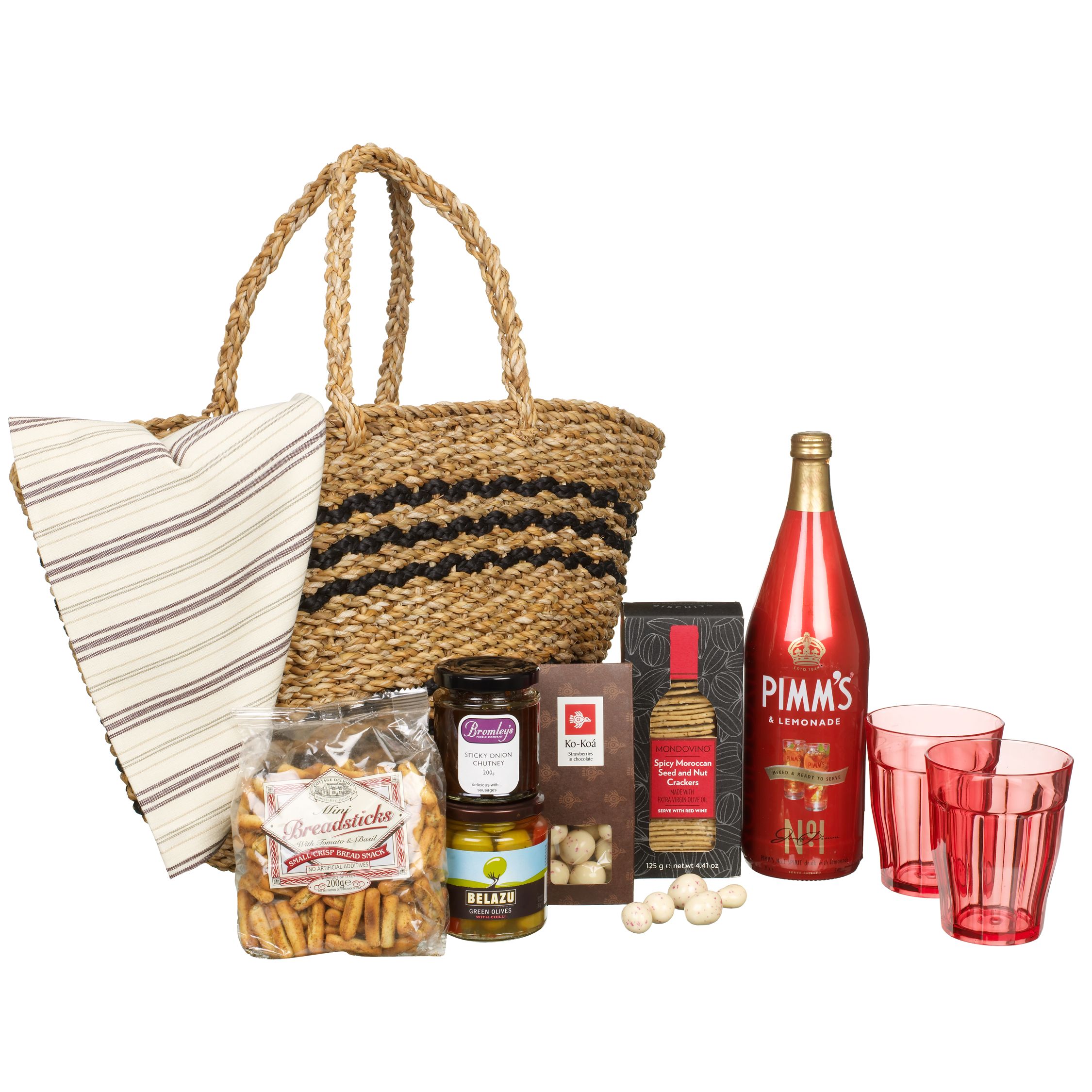 John Lewis Pimms Picnic Basket