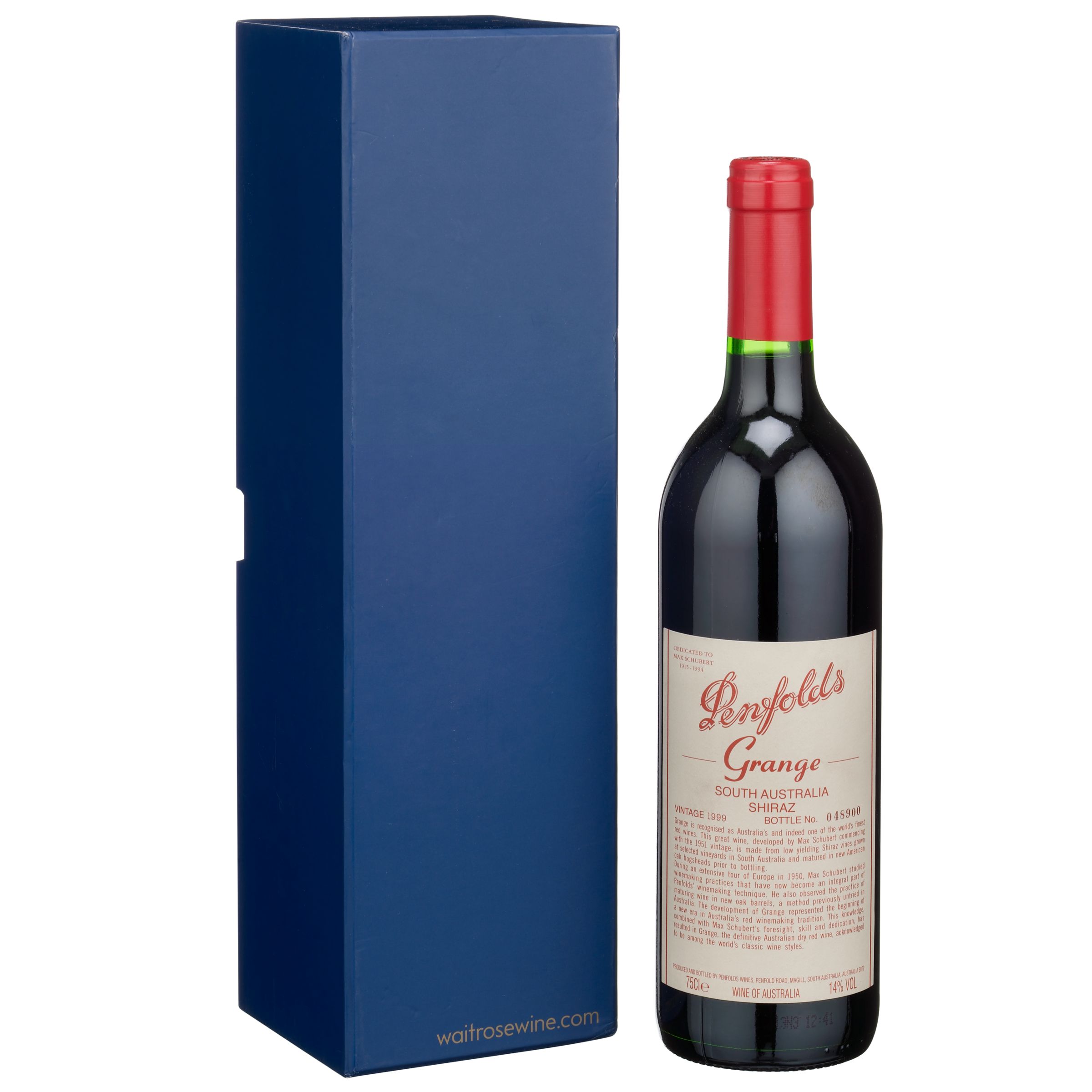 Penfolds Grange Shiraz 1999 Single Bottle Gift