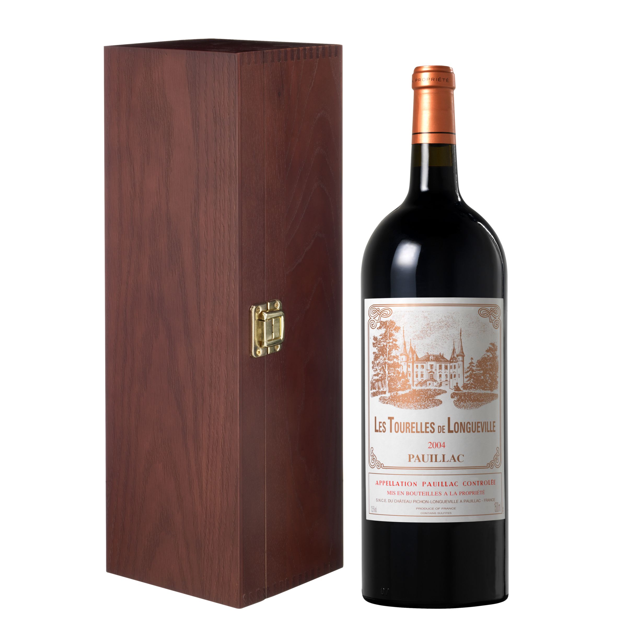 Les Tourelles de Longueville 2004 Pauillac Magnum Gift